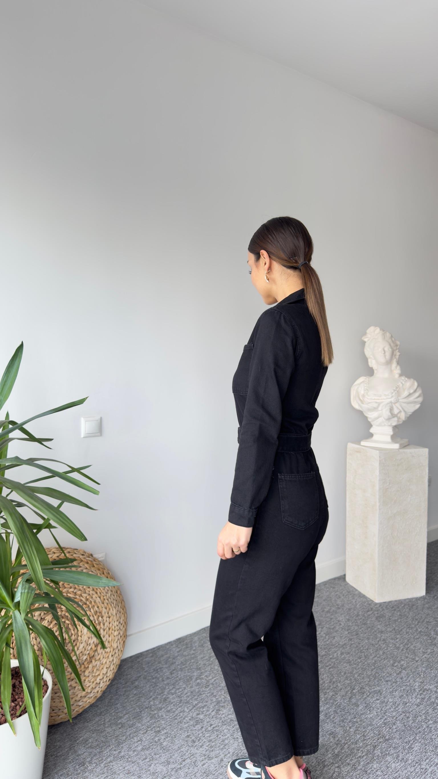 Füme Uzun Kol Kemerli Kot Tulum