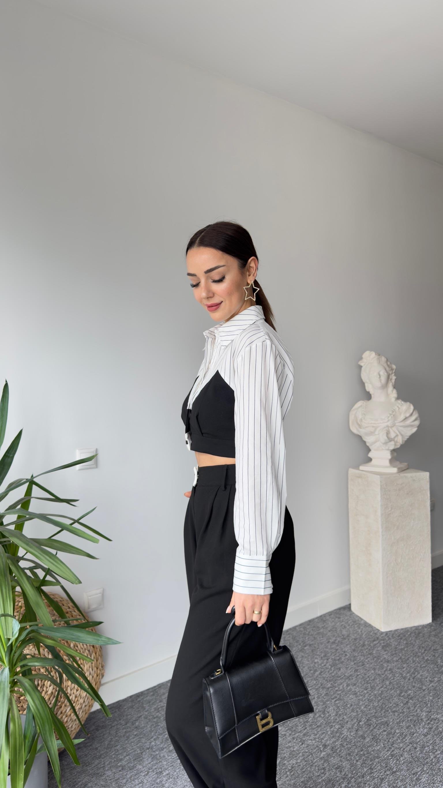 Tws Model Şerit Detay Gömlek