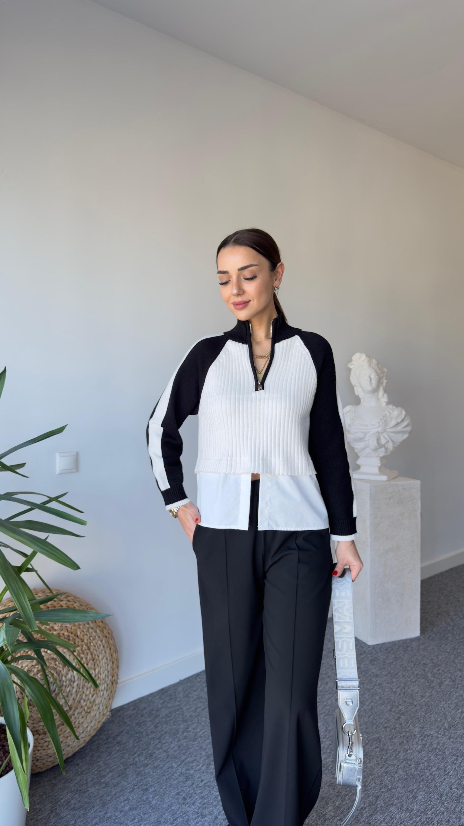 Marka Model Gömlek Detaylı Soft Triko