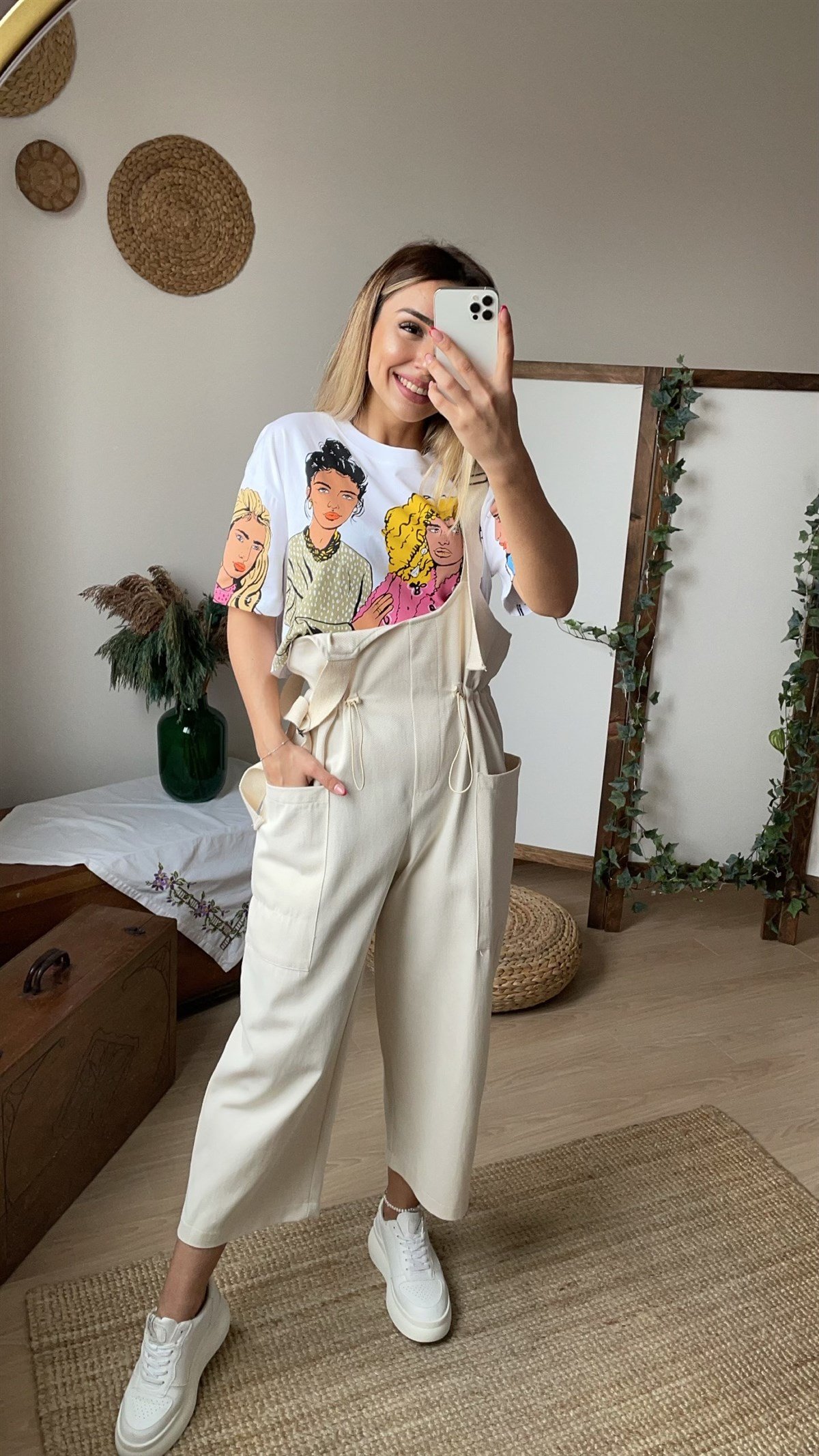 Zara Model Kız Baskılı Tshirt