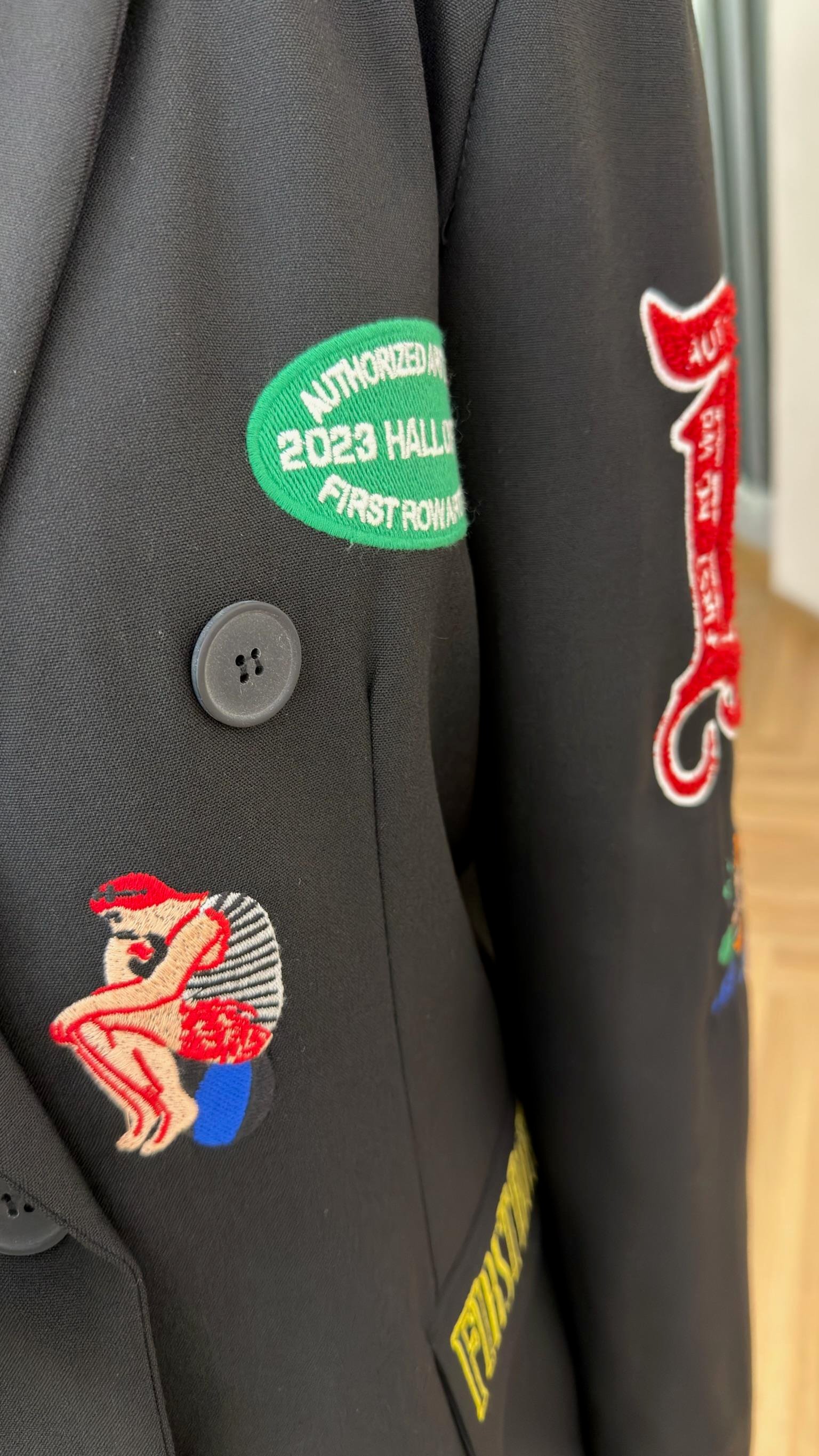 Manusha Renkli Nakış Detaylı Tasarım Blazer