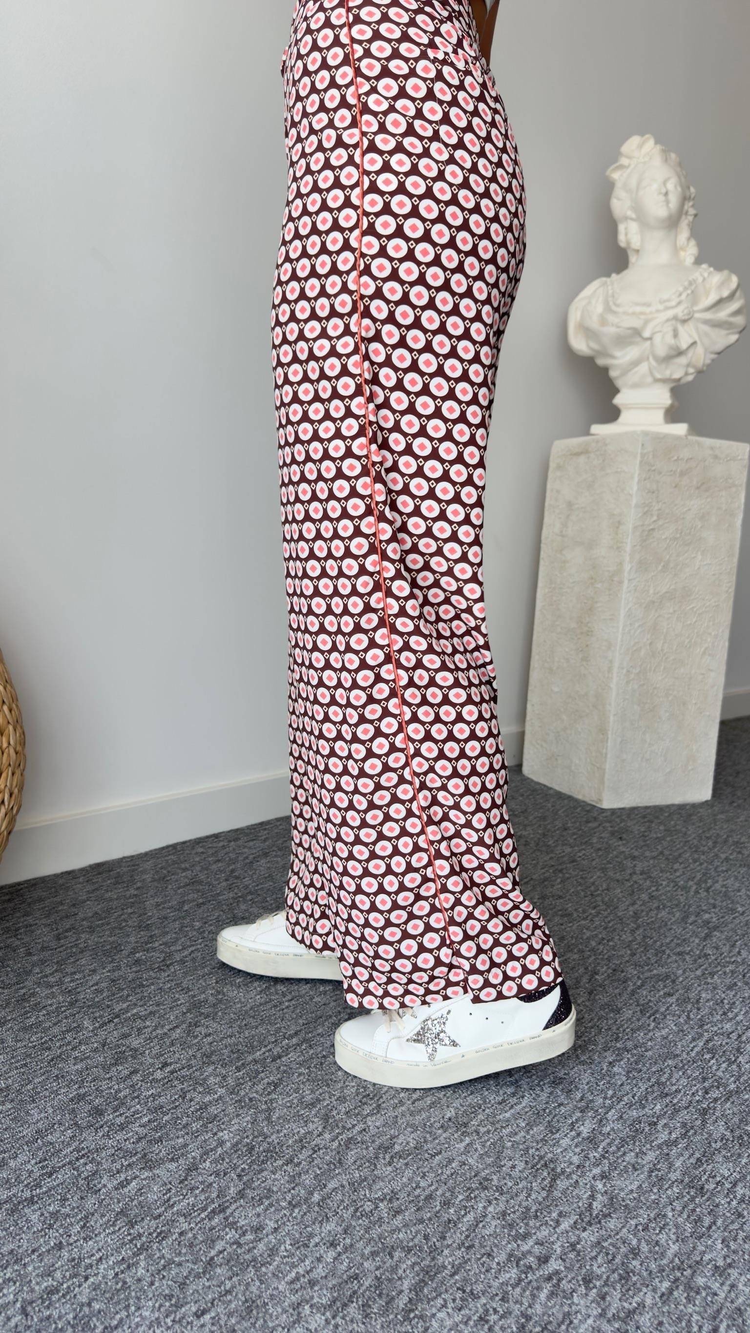 Benekli Yanı Bİyeli Zra Model Pantolon