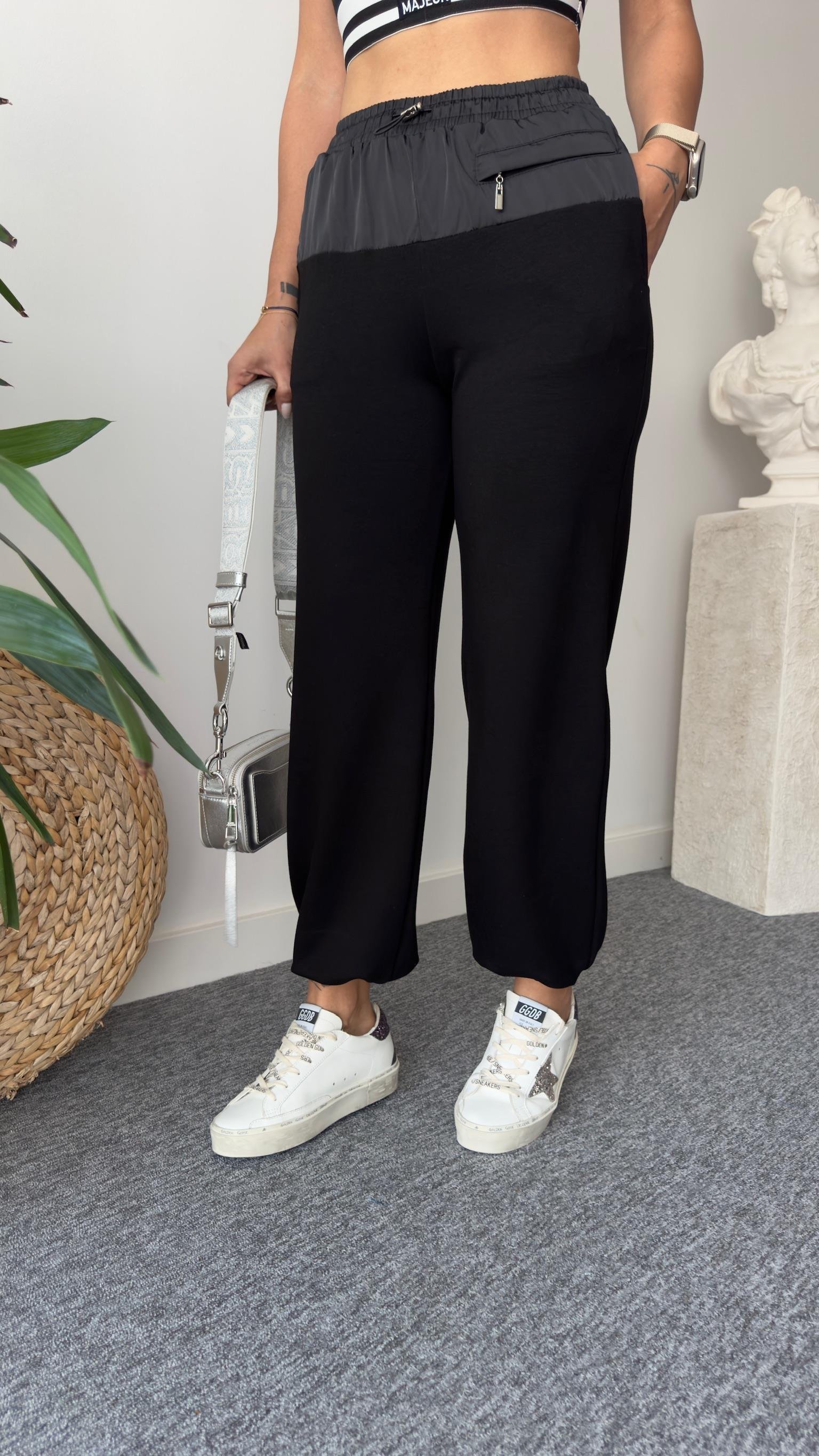 Zeya Tws Model Paraşüt Garnili Modal Pantolon