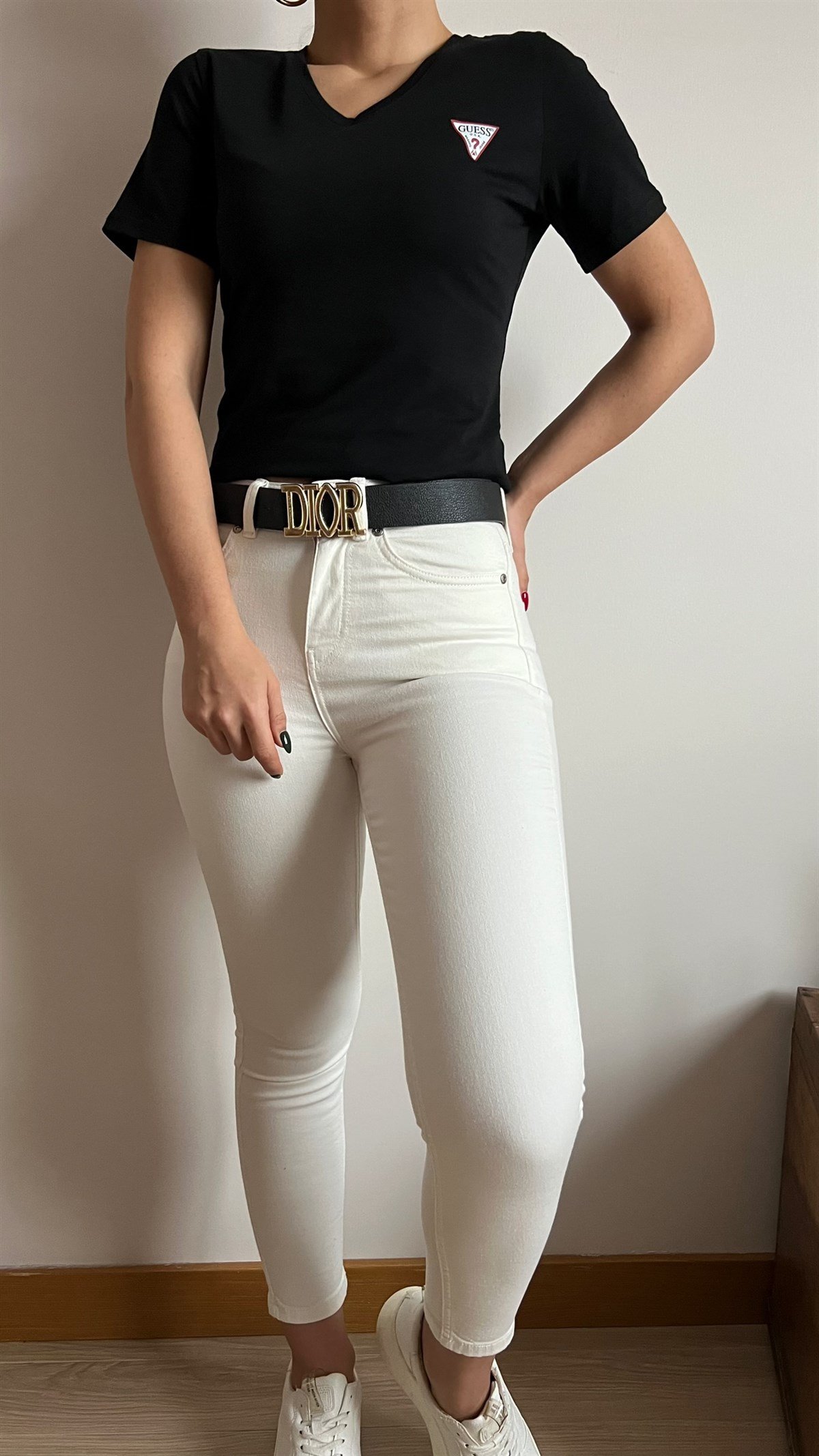 Orijinal Marka Siyah Basic Tshirt
