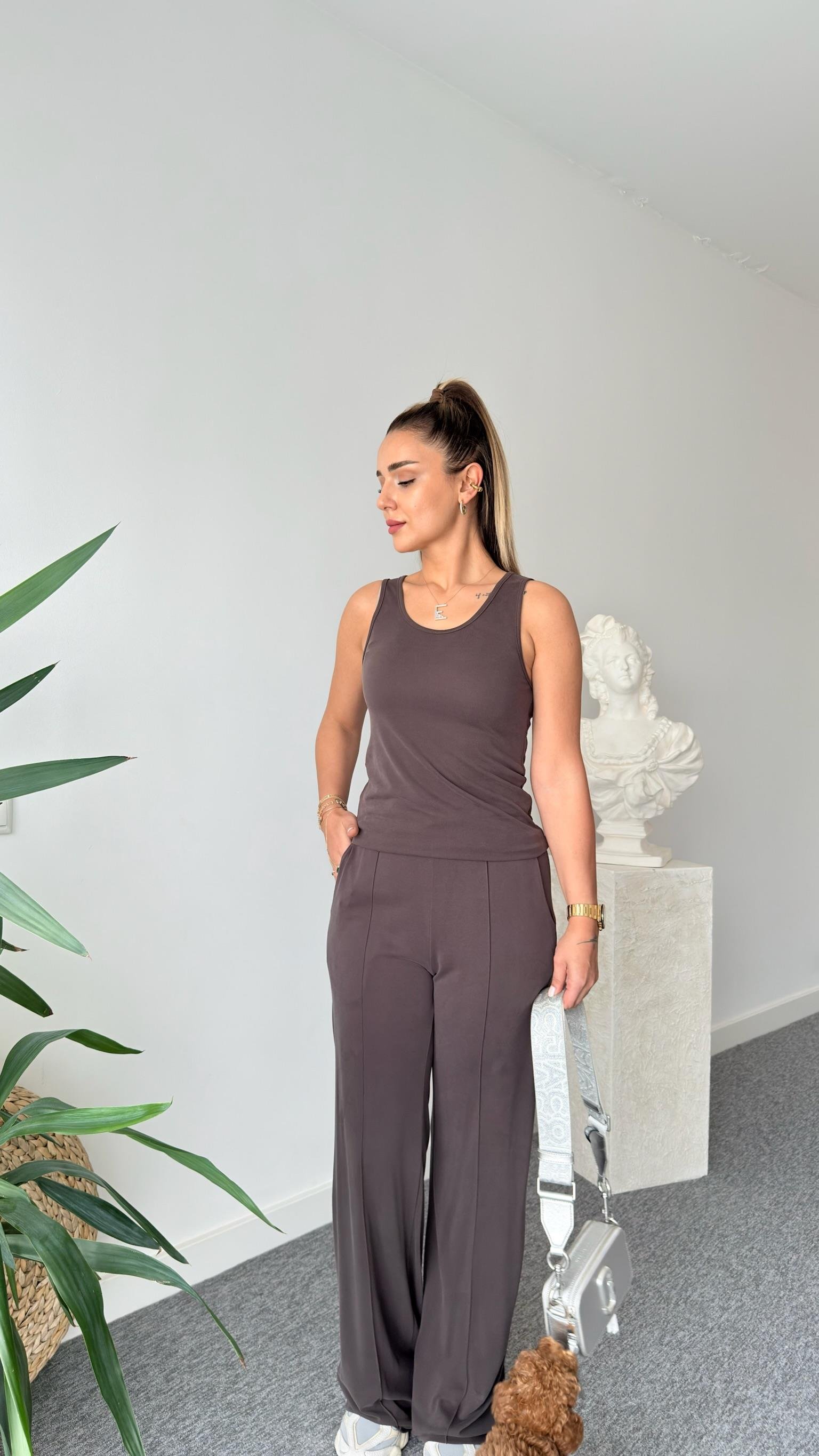 Kahve Lori Atletli Oys Modal Takım