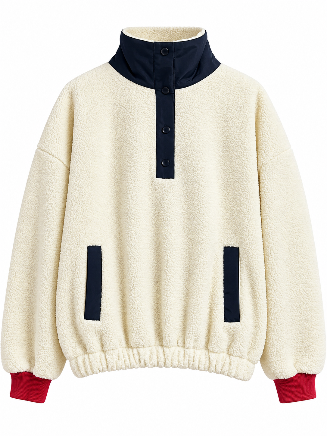 Viral Sırt İşlemeli Teddy Sweatshirt(ÖN SİPARİŞ ÜRÜNÜ)