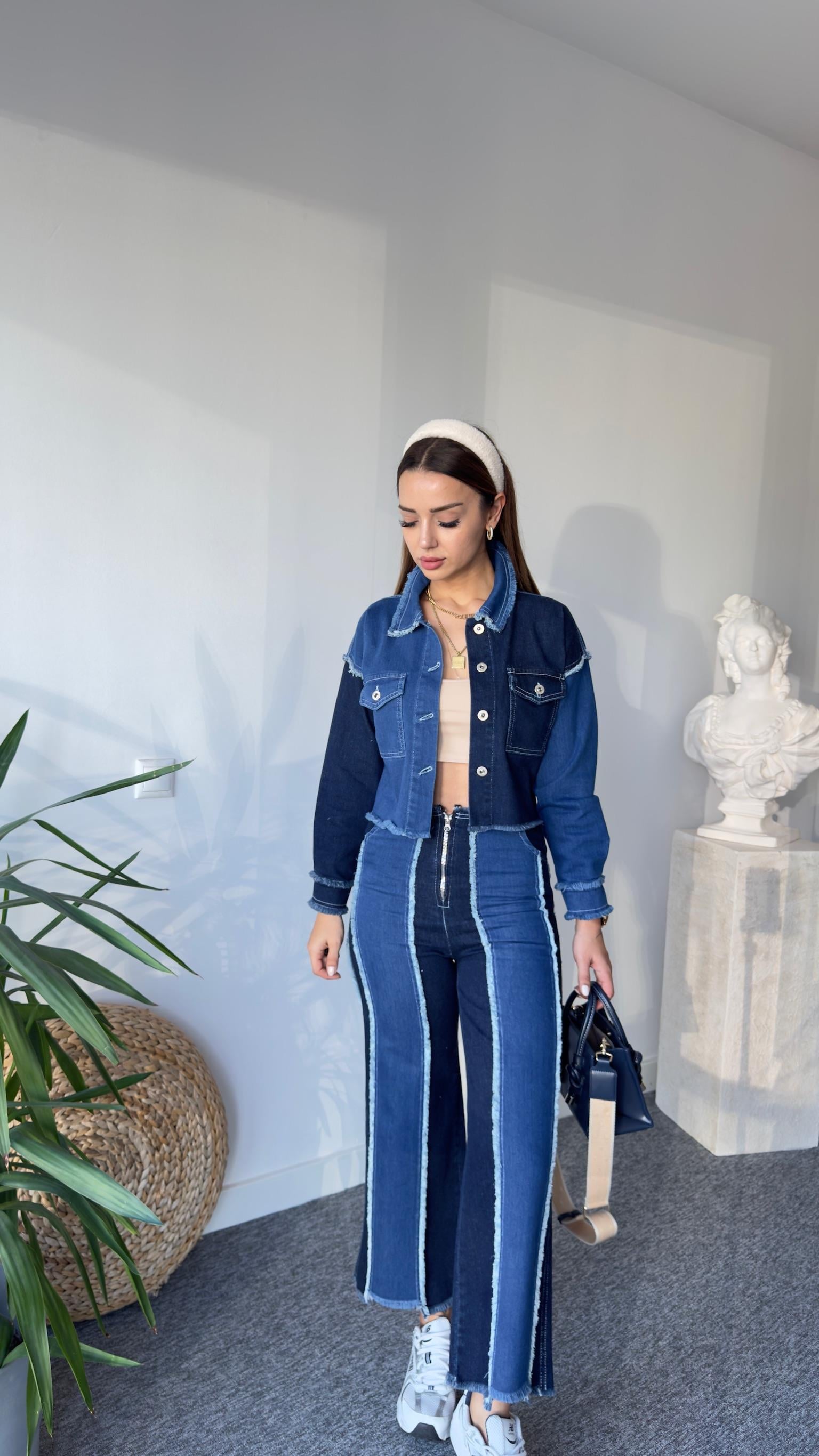Parçalı Orj Model Jean Takım