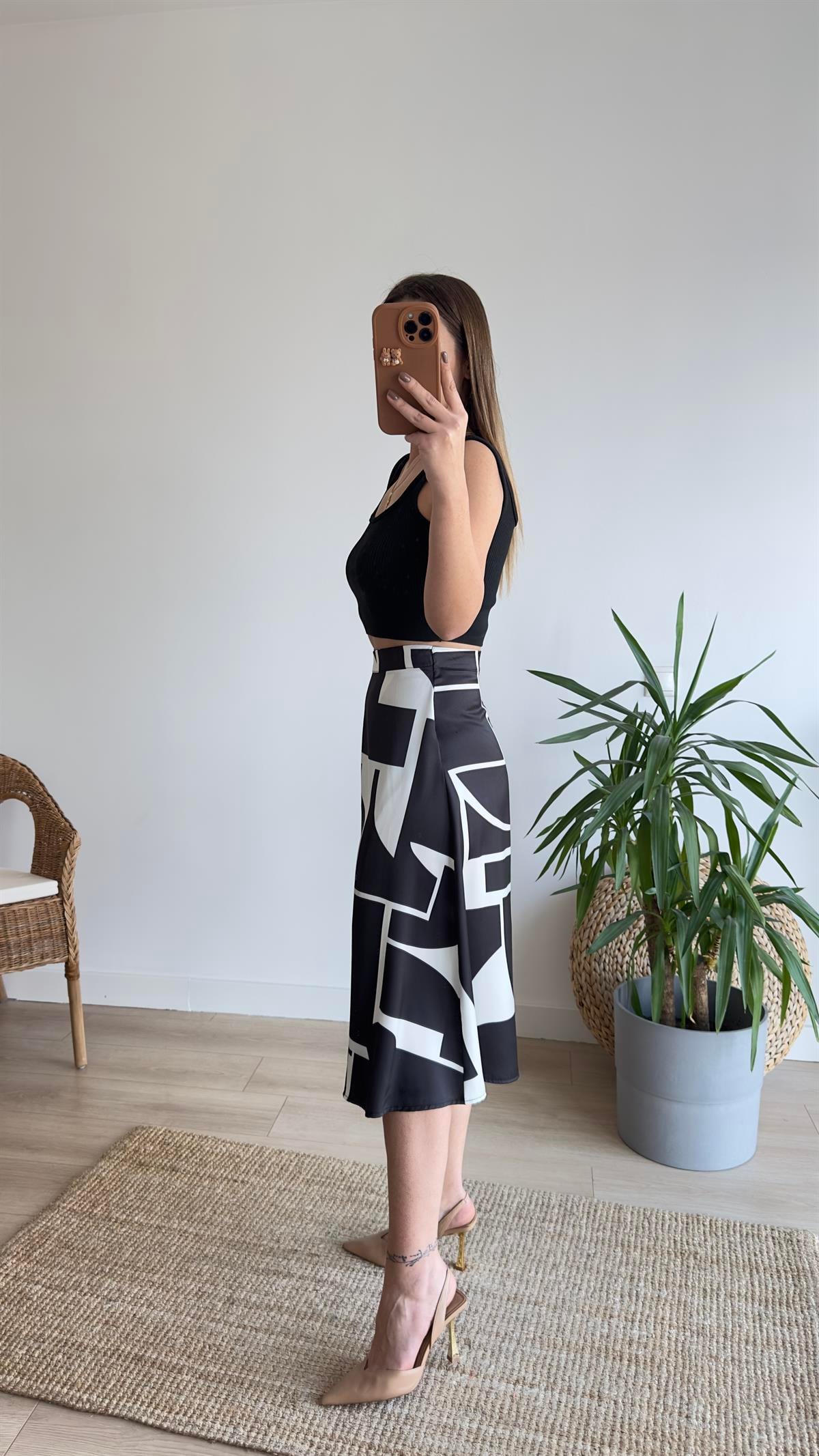 Mngo Model Saten Etek