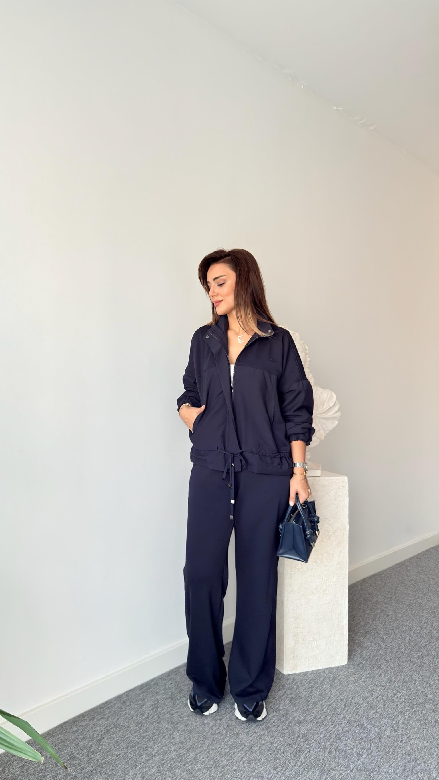 Lacivert Bois Garnili Marka Model Takım