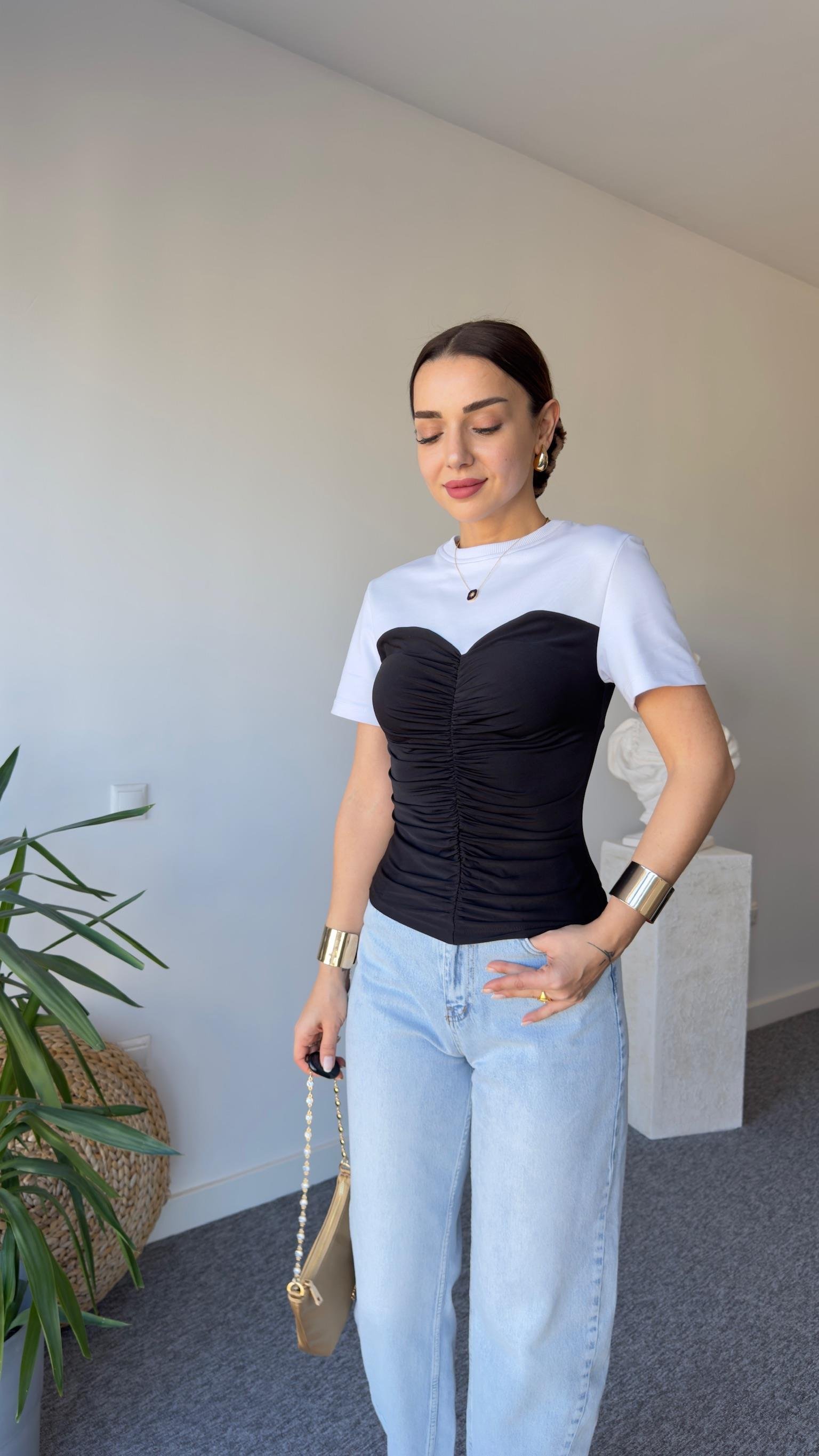 Beny Marka Model Büzgülü Tasarım Bluz