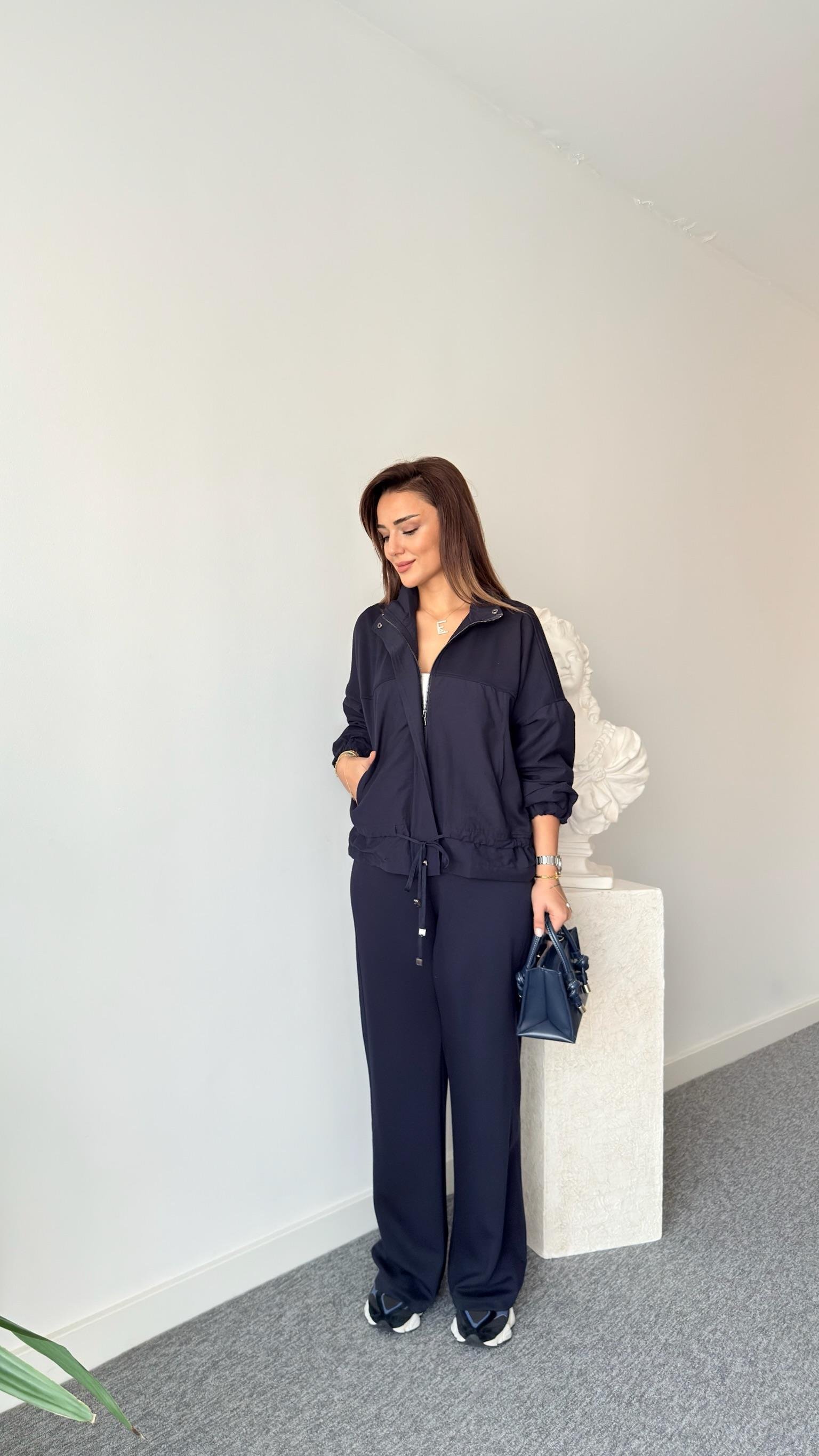 Lacivert Bois Garnili Marka Model Takım