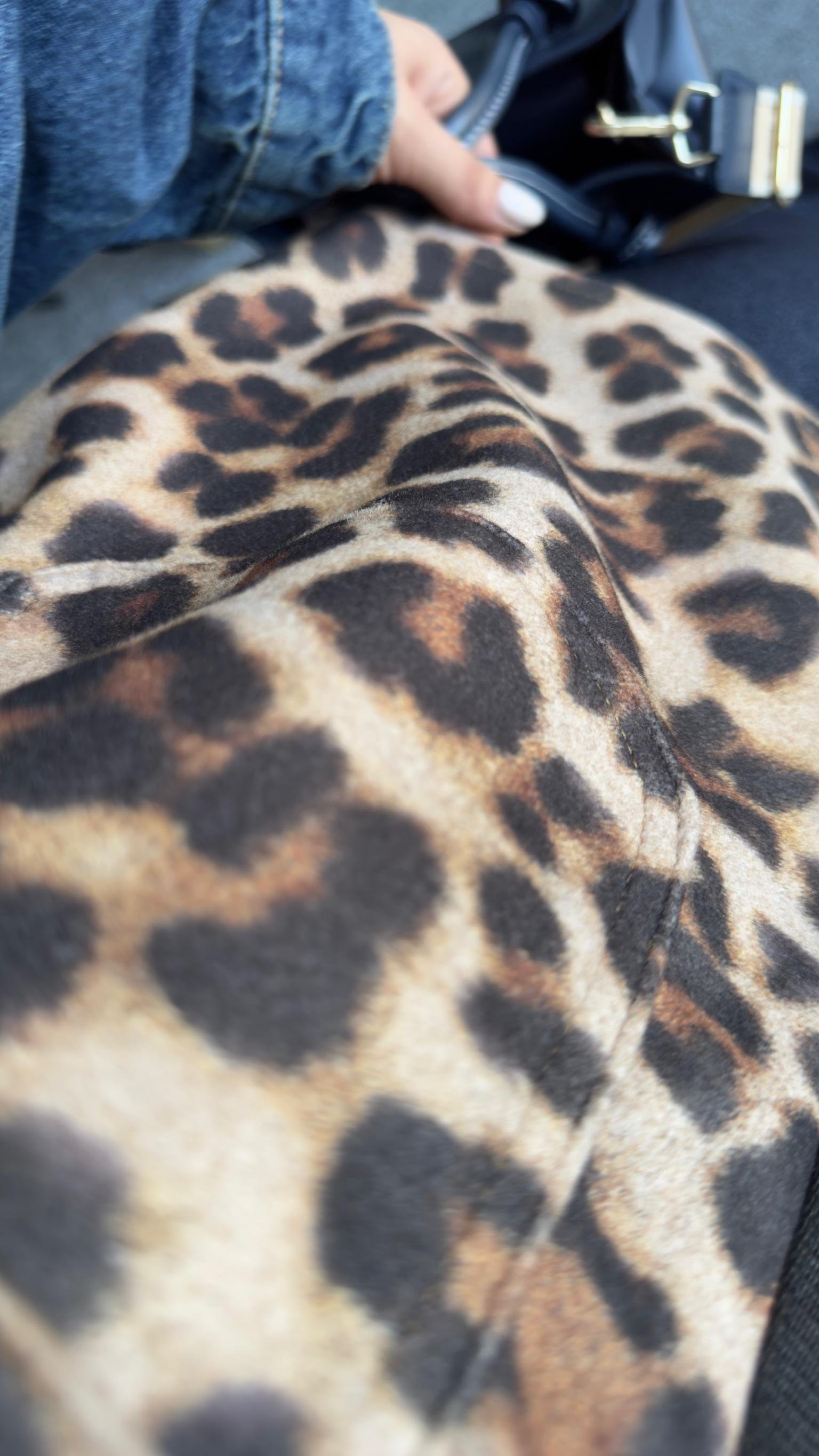 Tara Leopar Garnili Jean Ceket