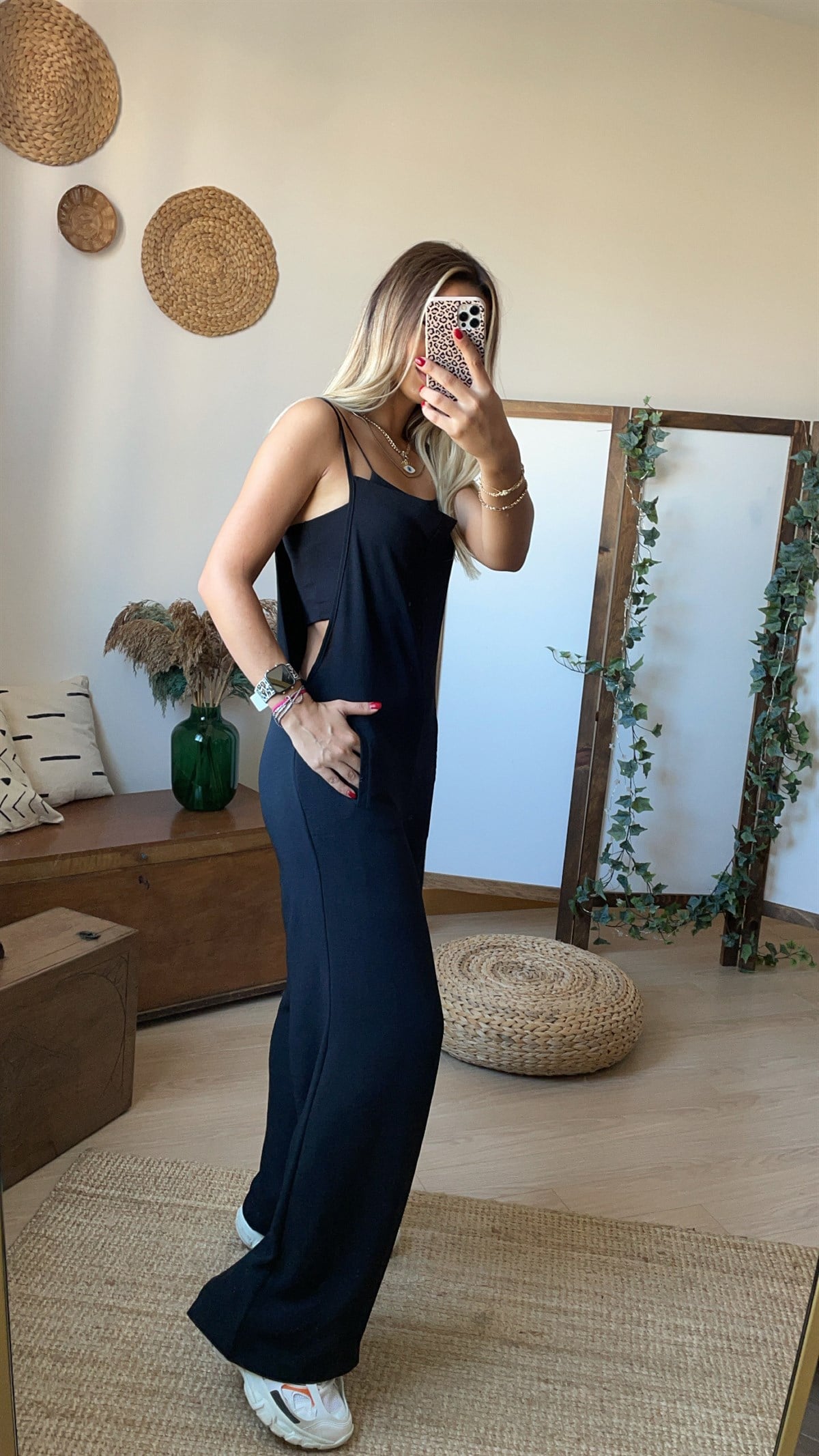 İnce Askılı Tulum