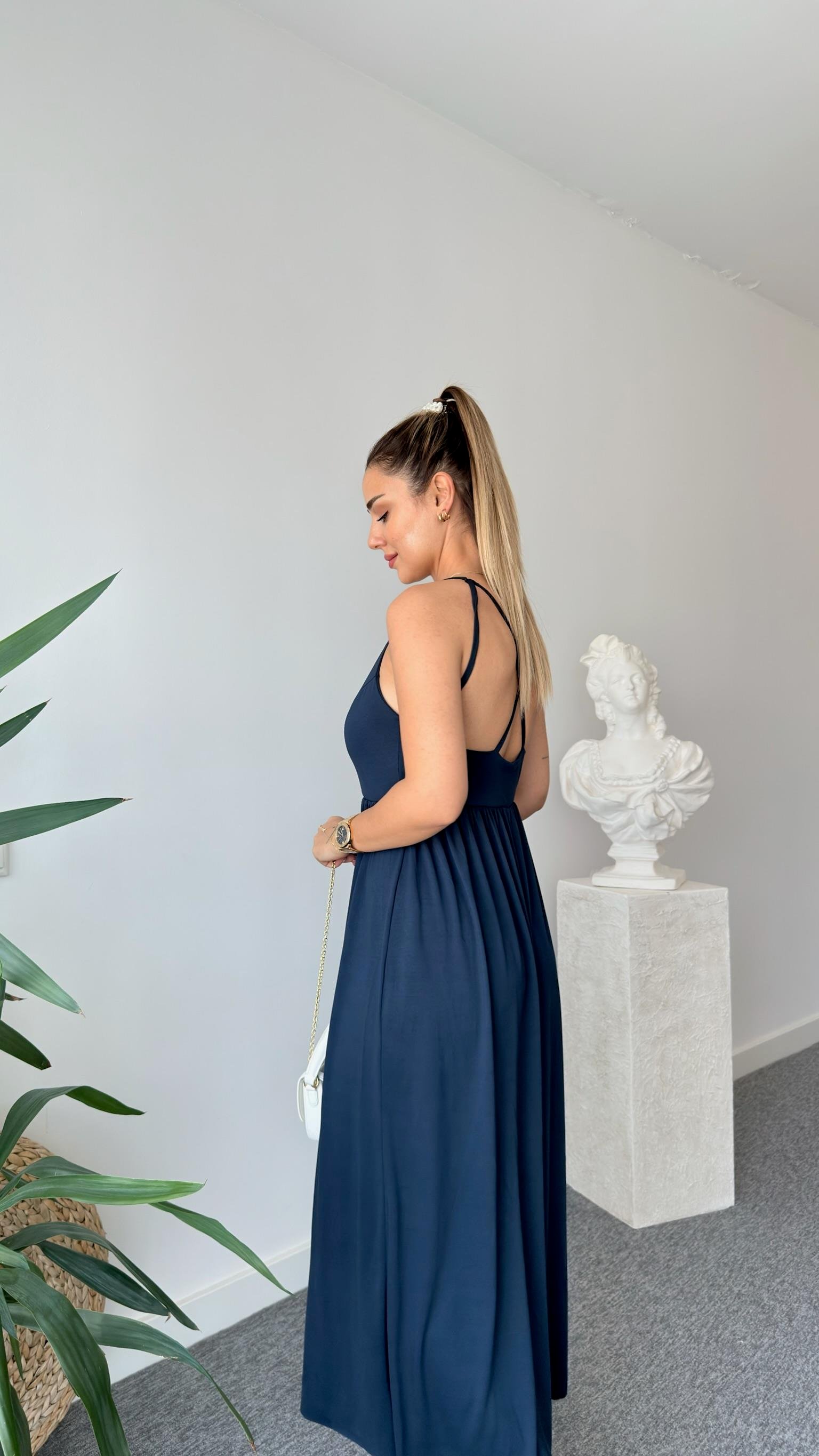 İp Askılı Modal Tulum