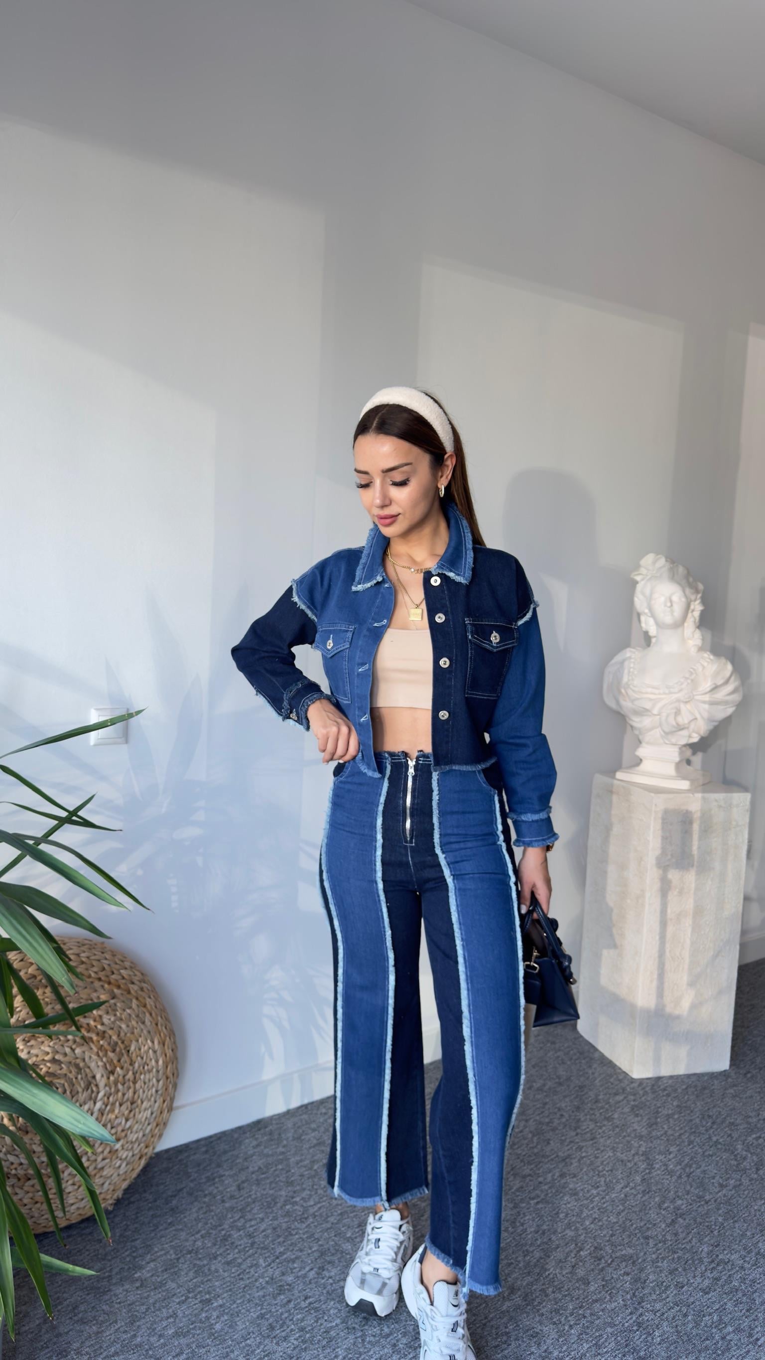Parçalı Orj Model Jean Takım