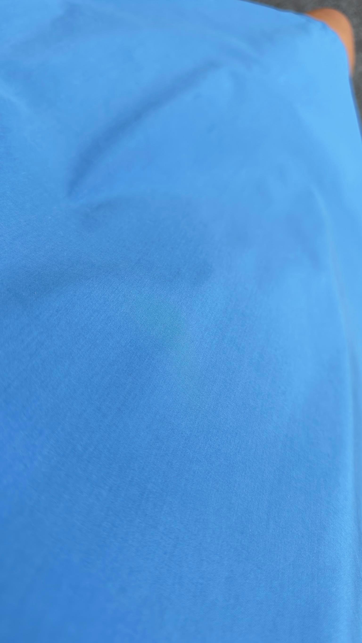 Mavi Cepli Çan Elbise 