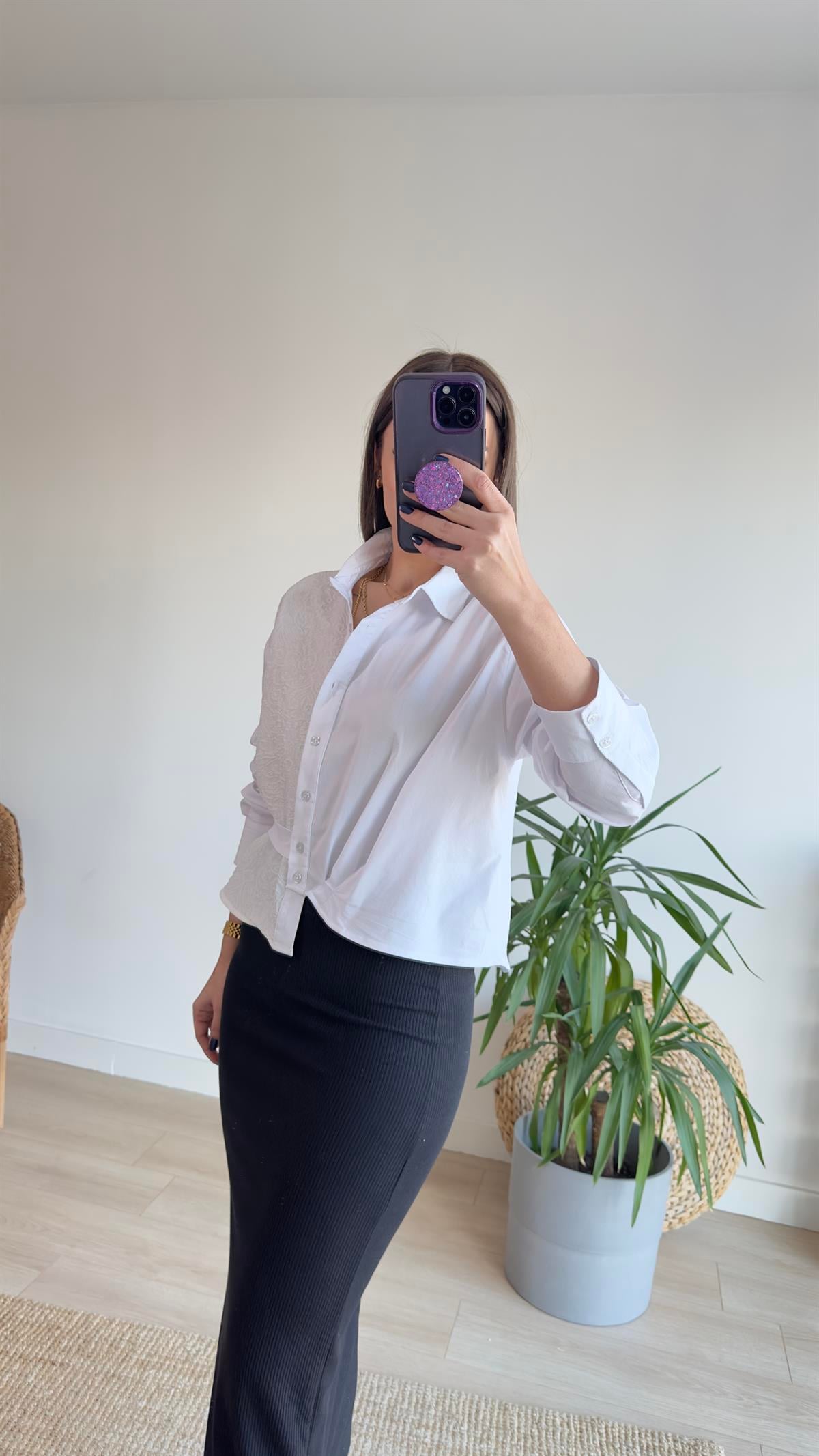 Marka Model Mix Beyaz Gömlek