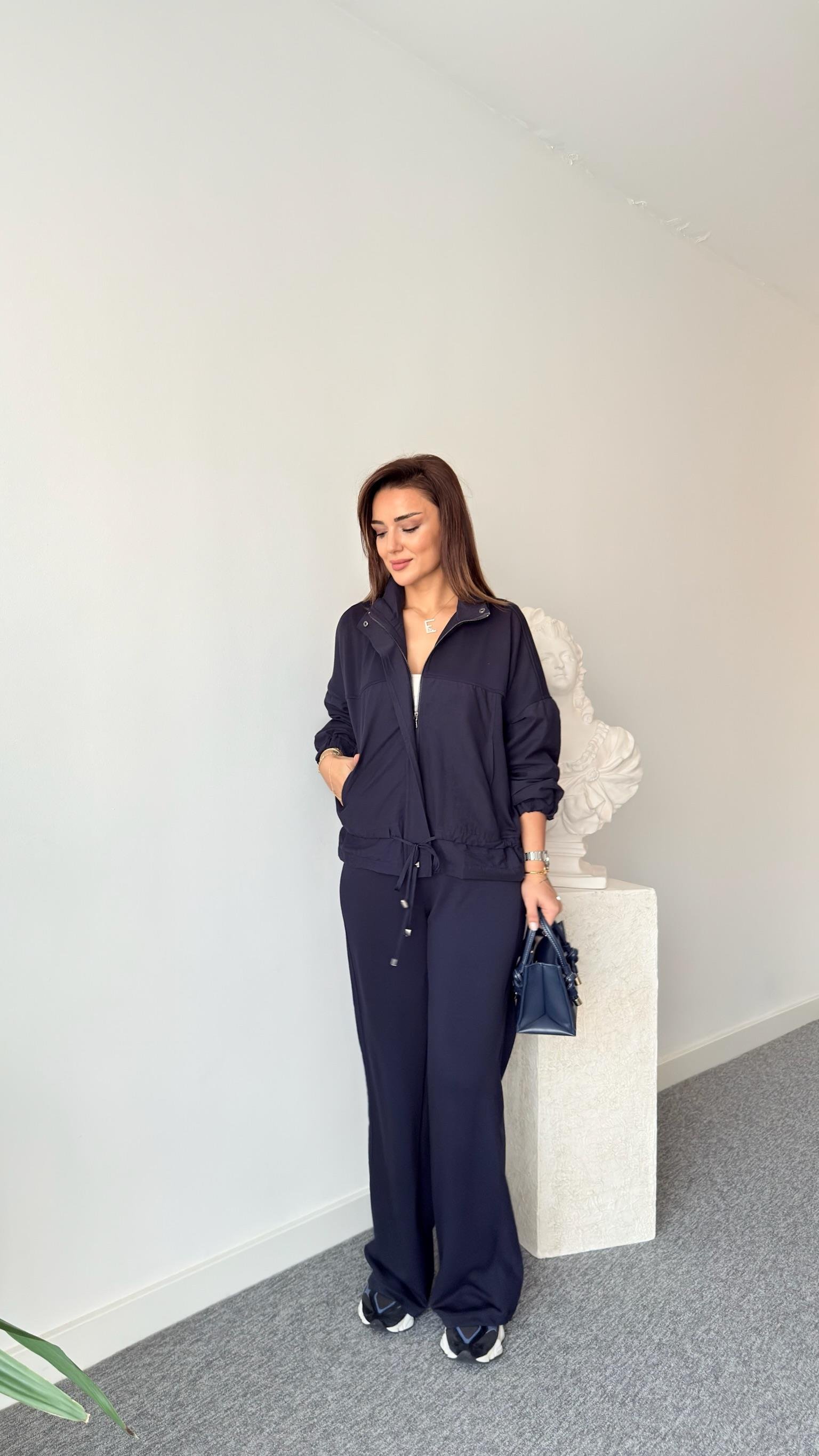 Lacivert Bois Garnili Marka Model Takım