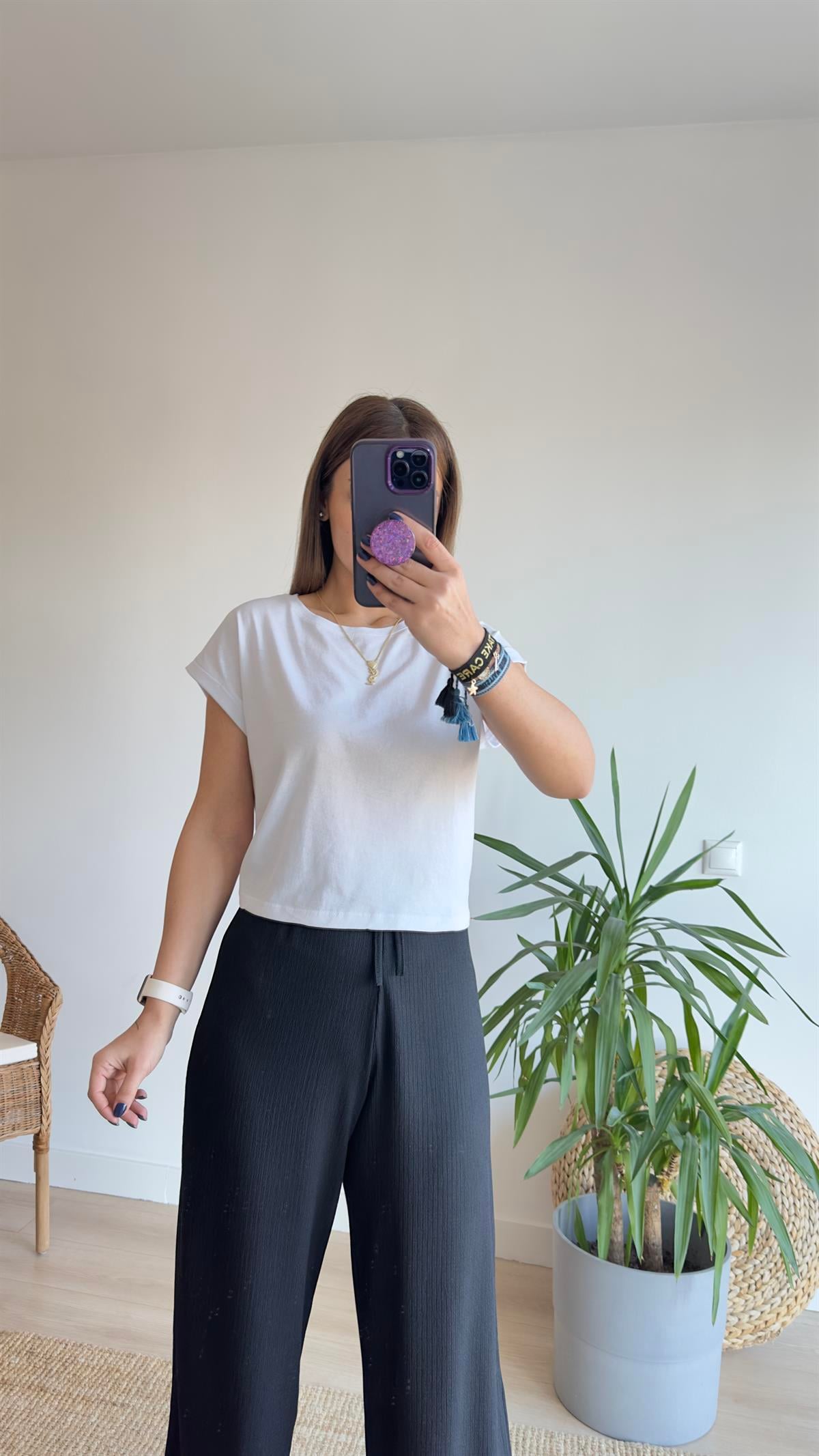 Valens Beyaz Basic Tshirt