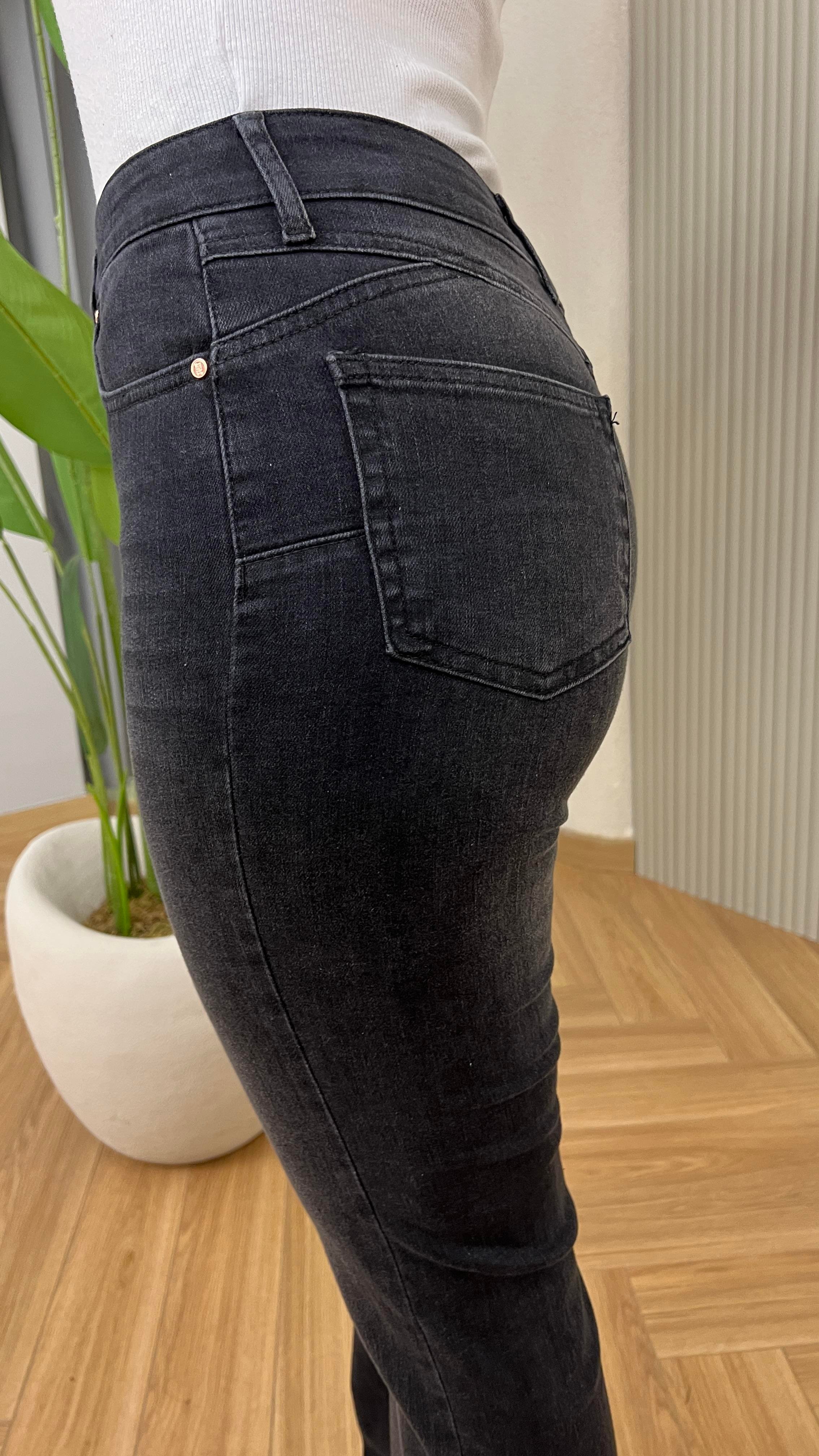 Antrasit Push Up Etkili Jean