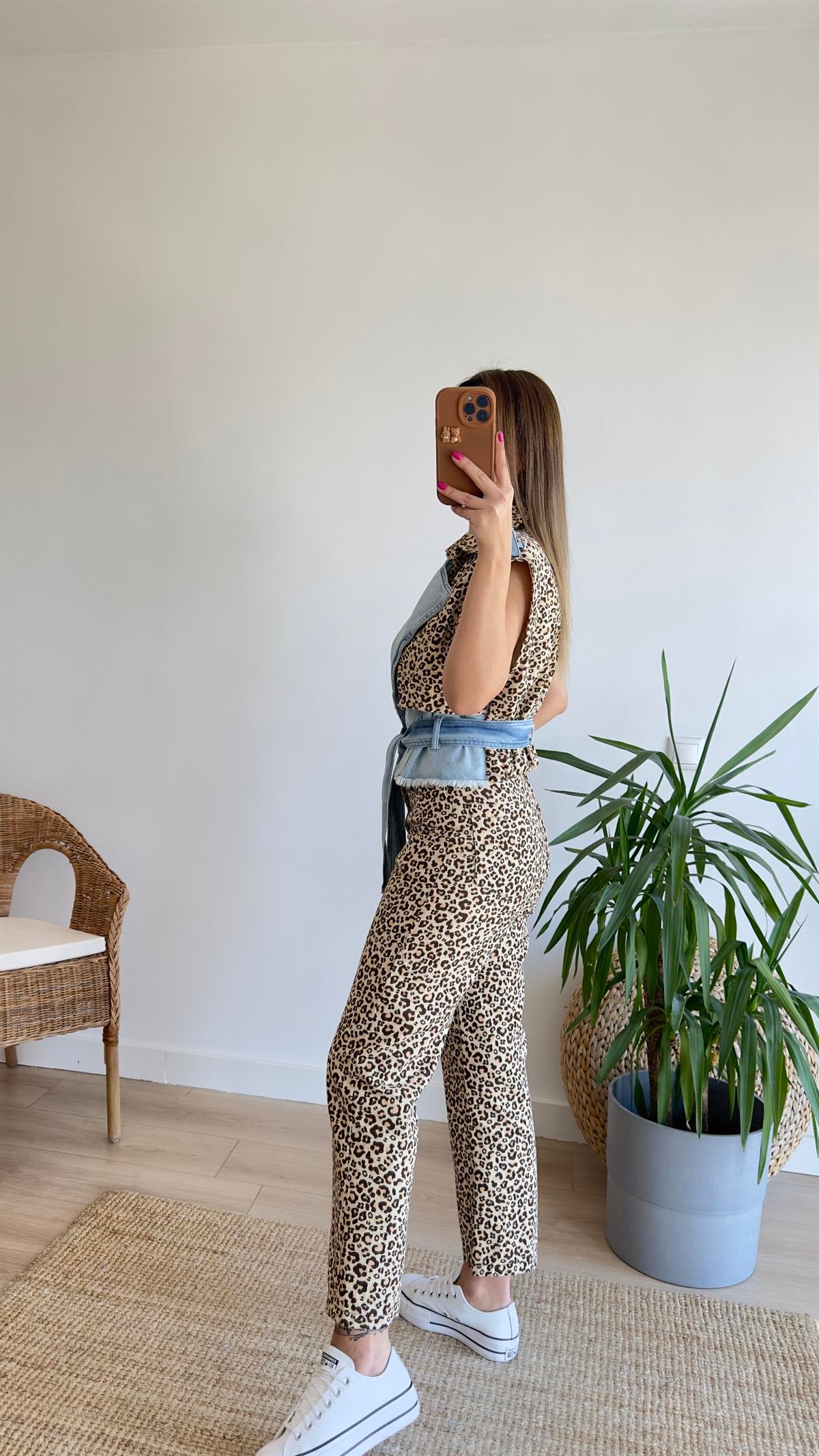 Marka Model Leopar Detay Kot Yelek
