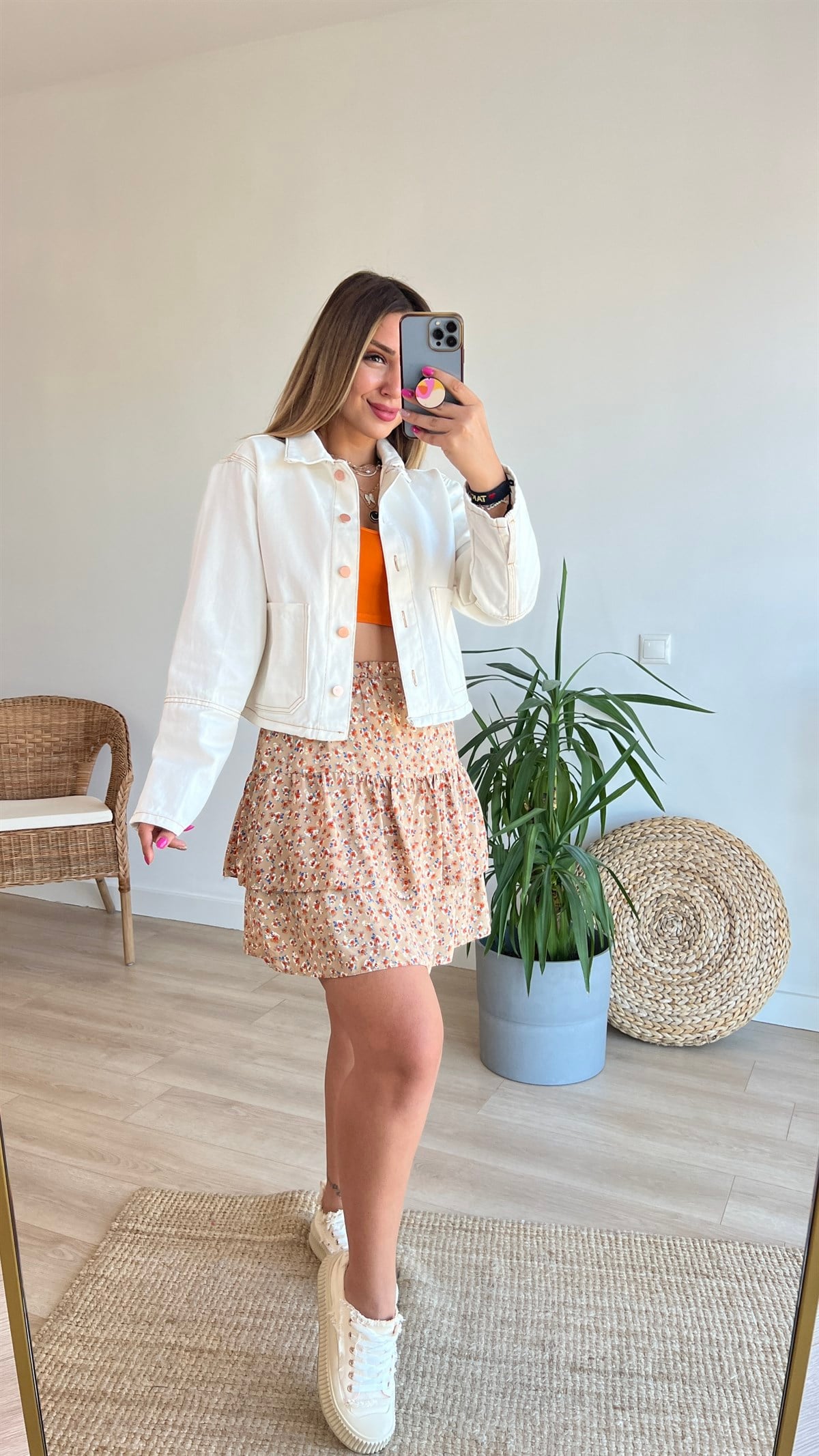 Zara Model Ekru Kot Ceket