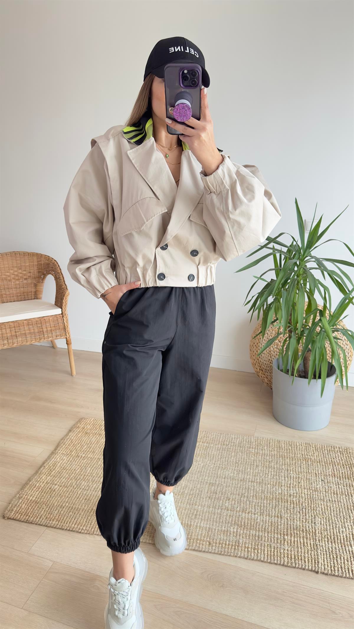 Marka Model Kısa Bomber Ceket