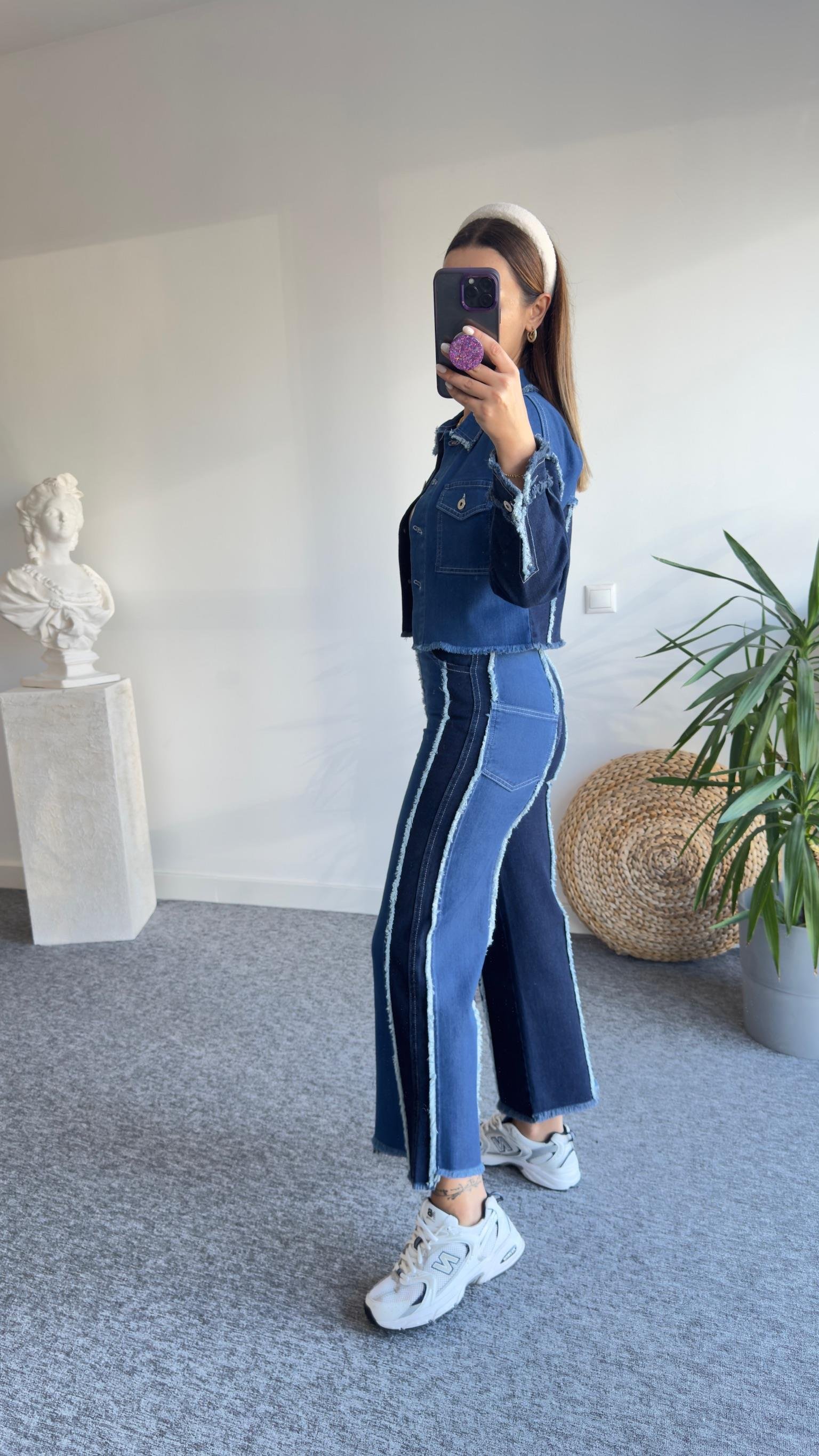 Parçalı Orj Model Jean Takım