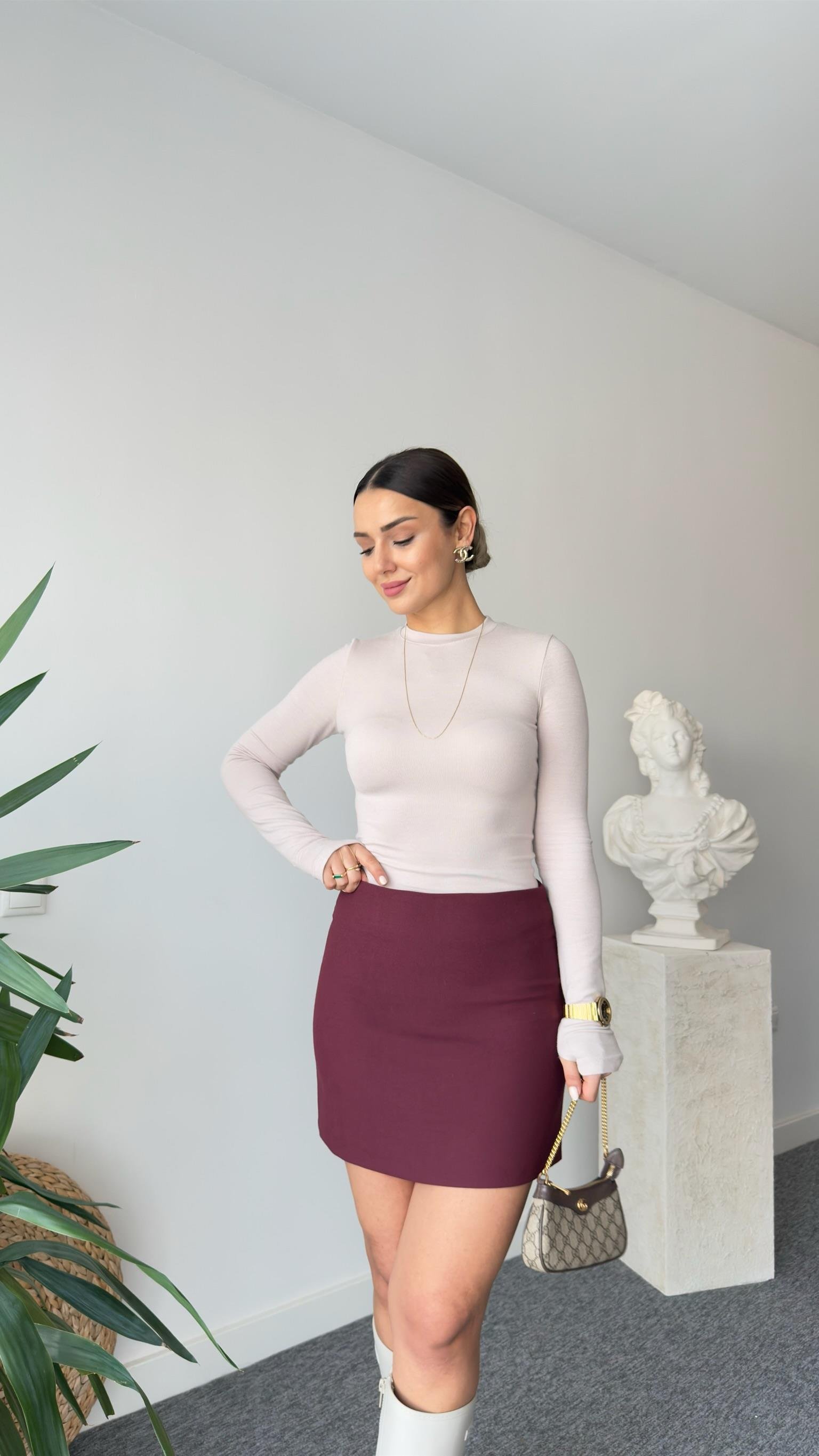 Bej Parmak Geçmeli Oys Soft Body