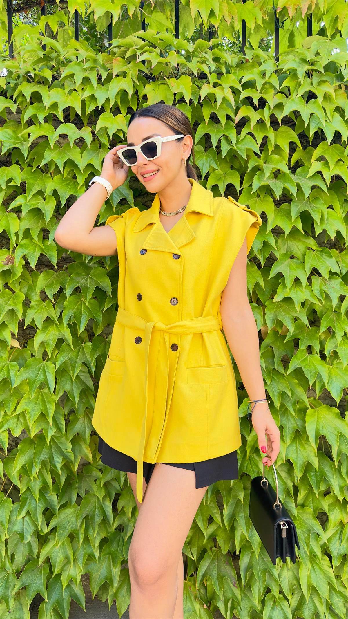 Lein Zra Model Sarı Yelek