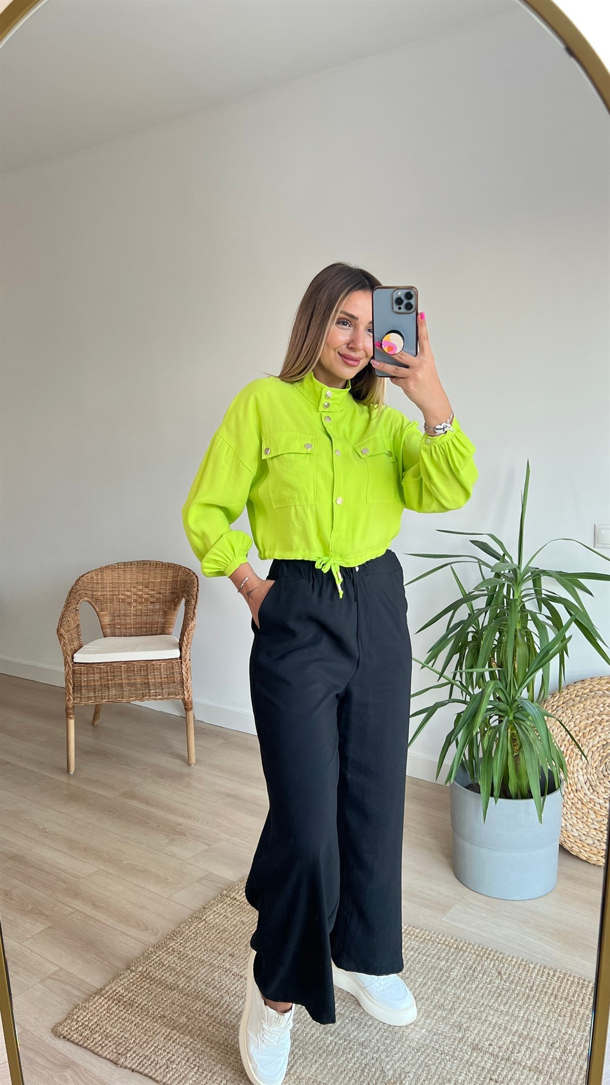 Marka Model Yeşil Bluz