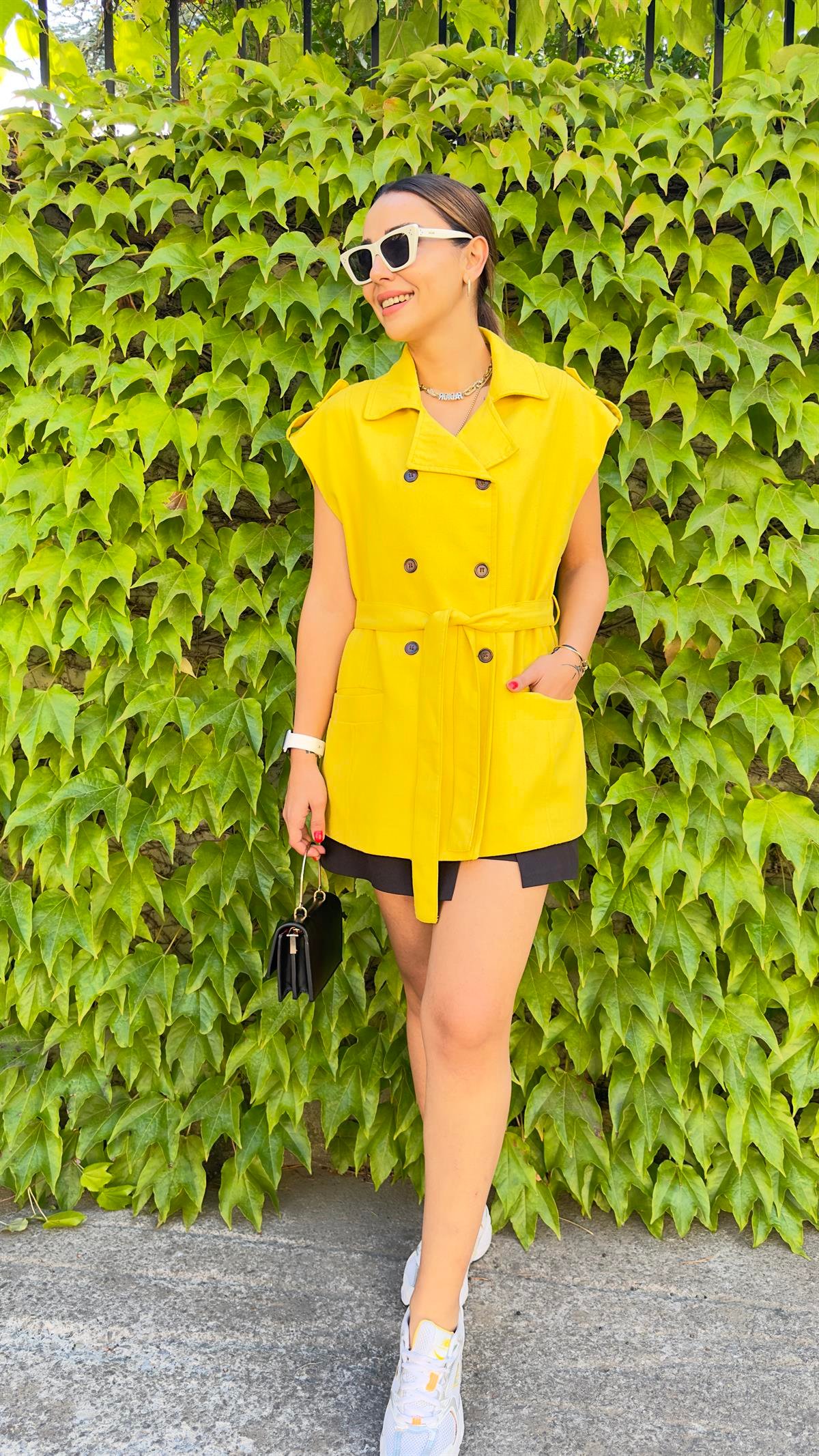 Lein Zra Model Sarı Yelek