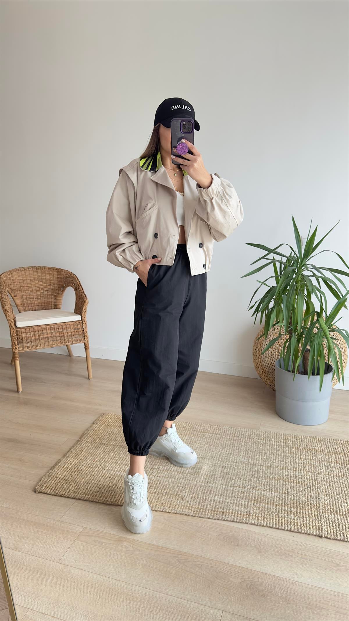 Marka Model Kısa Bomber Ceket
