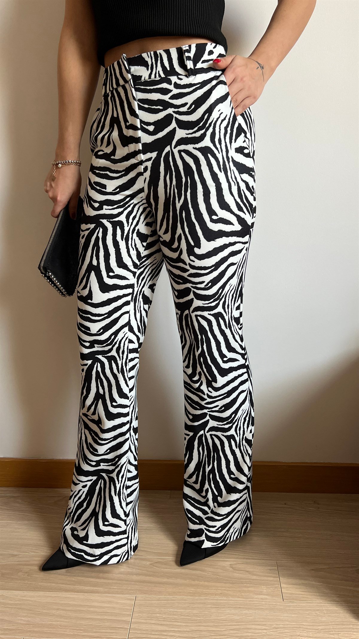 İpekyol Model Zebra Tasarım Pantolon