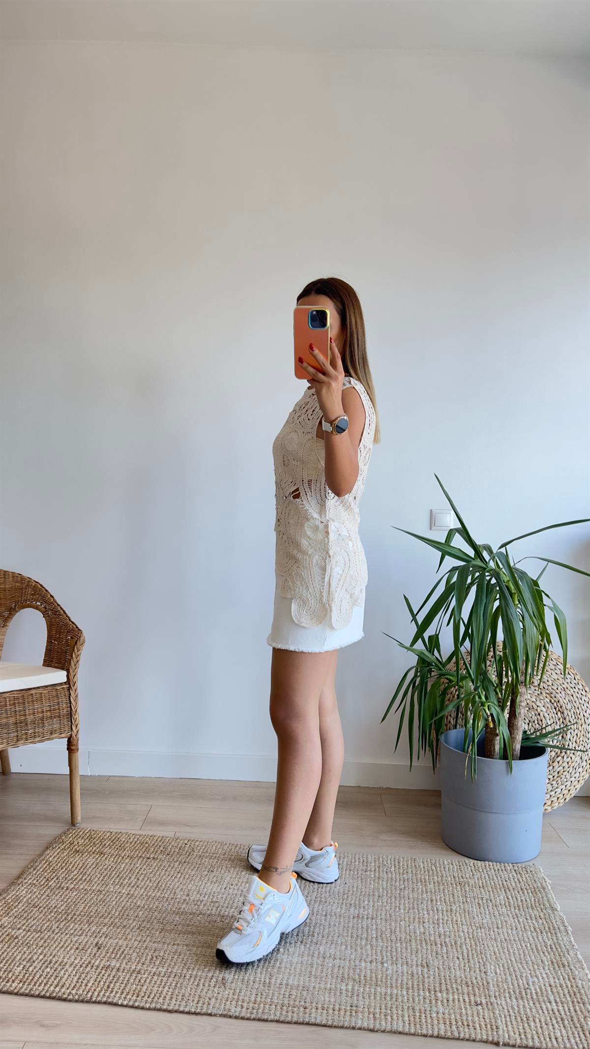 Marka Model Krem Dantel Bluz 