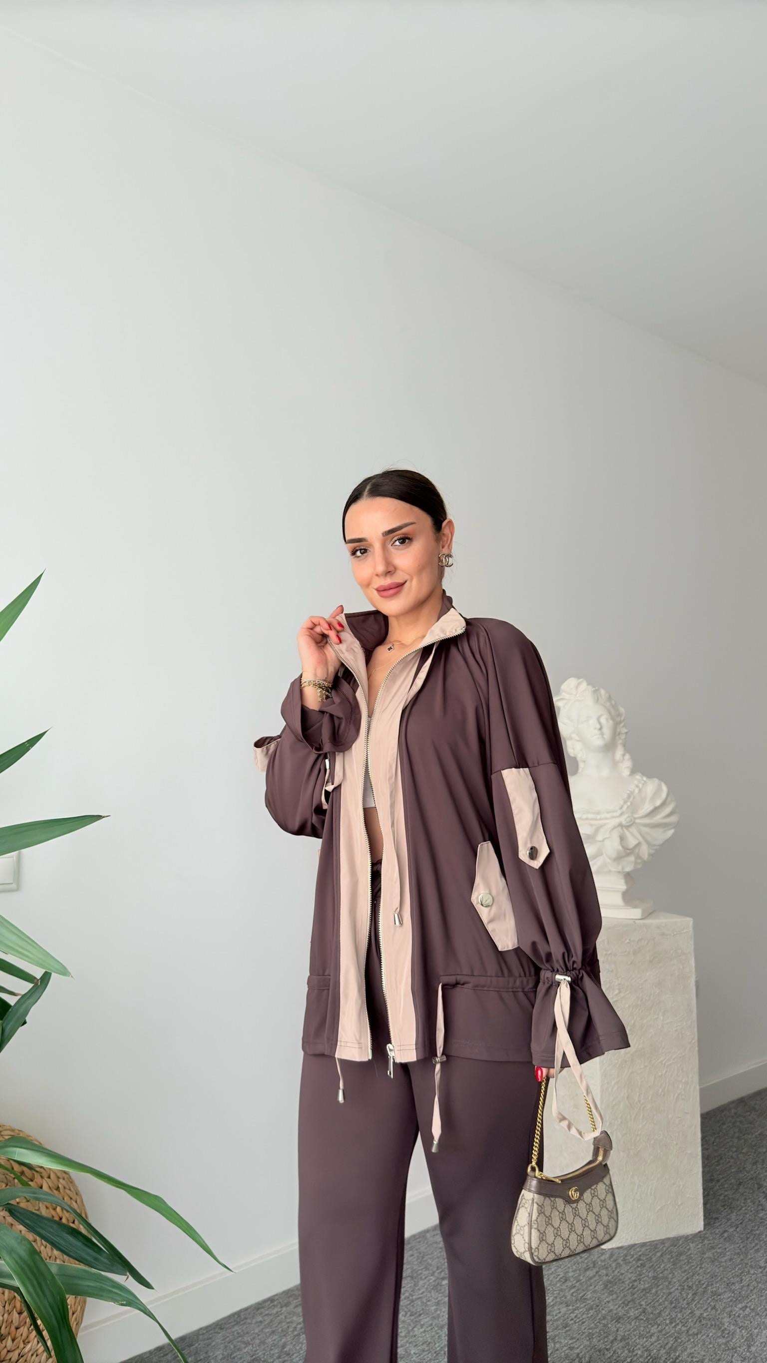Kahve Brest Marka Model Premıum Takım