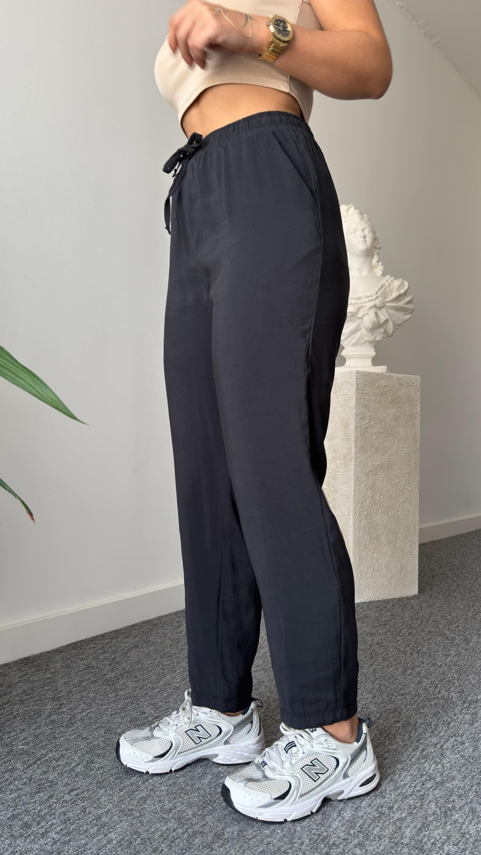 Siyah Stari Kolsuz Tensel Takım