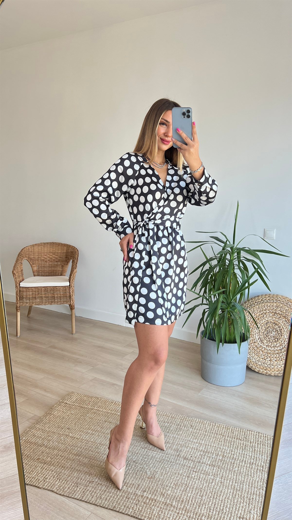 Marka Model Puantiyeli Elbise 