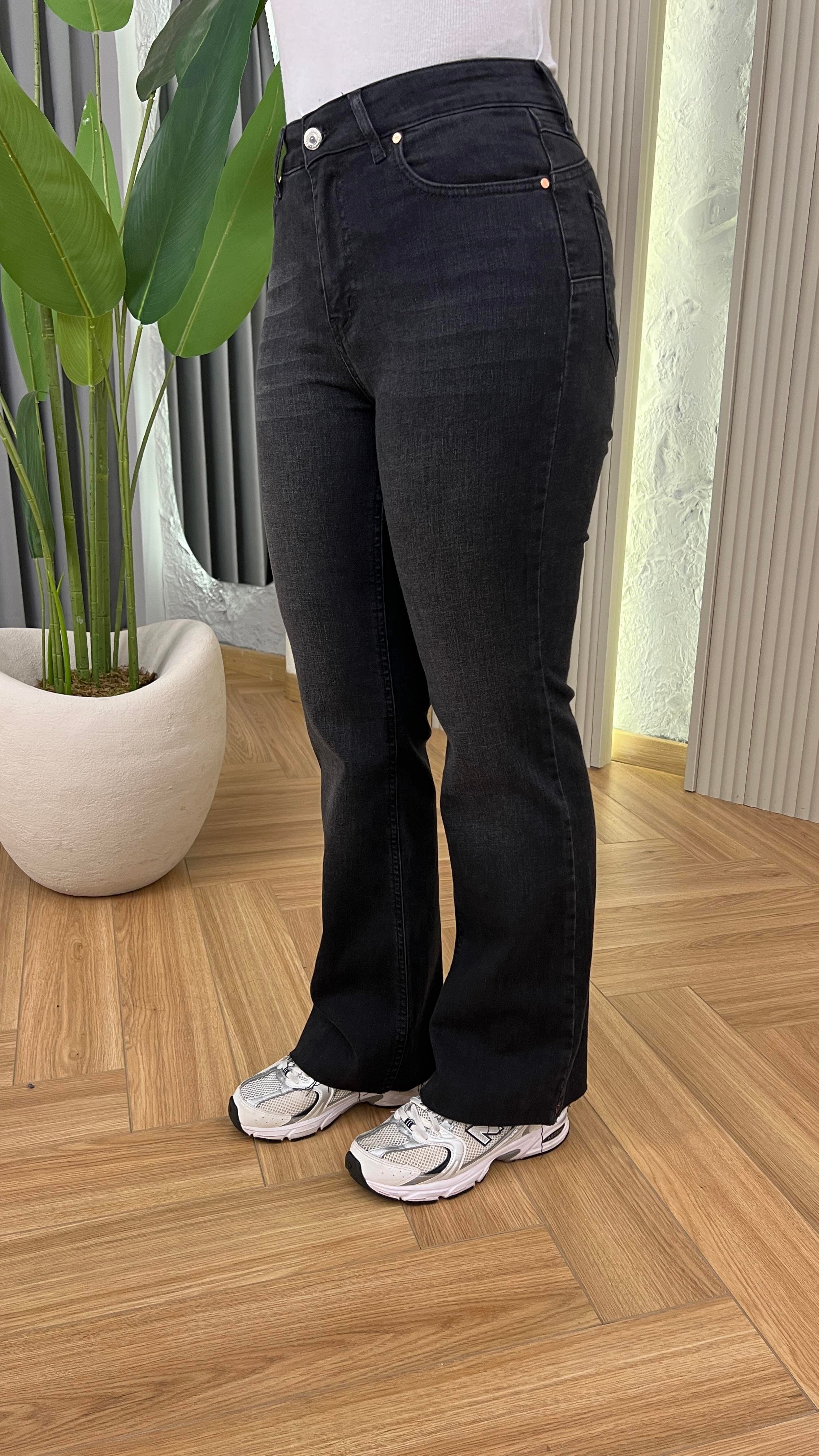 Antrasit Push Up Etkili Jean