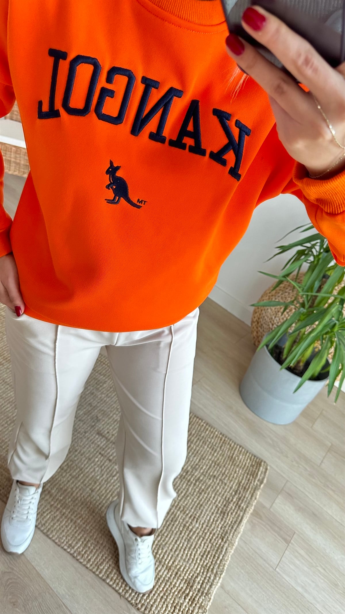 Kangol Turuncu Sweat
