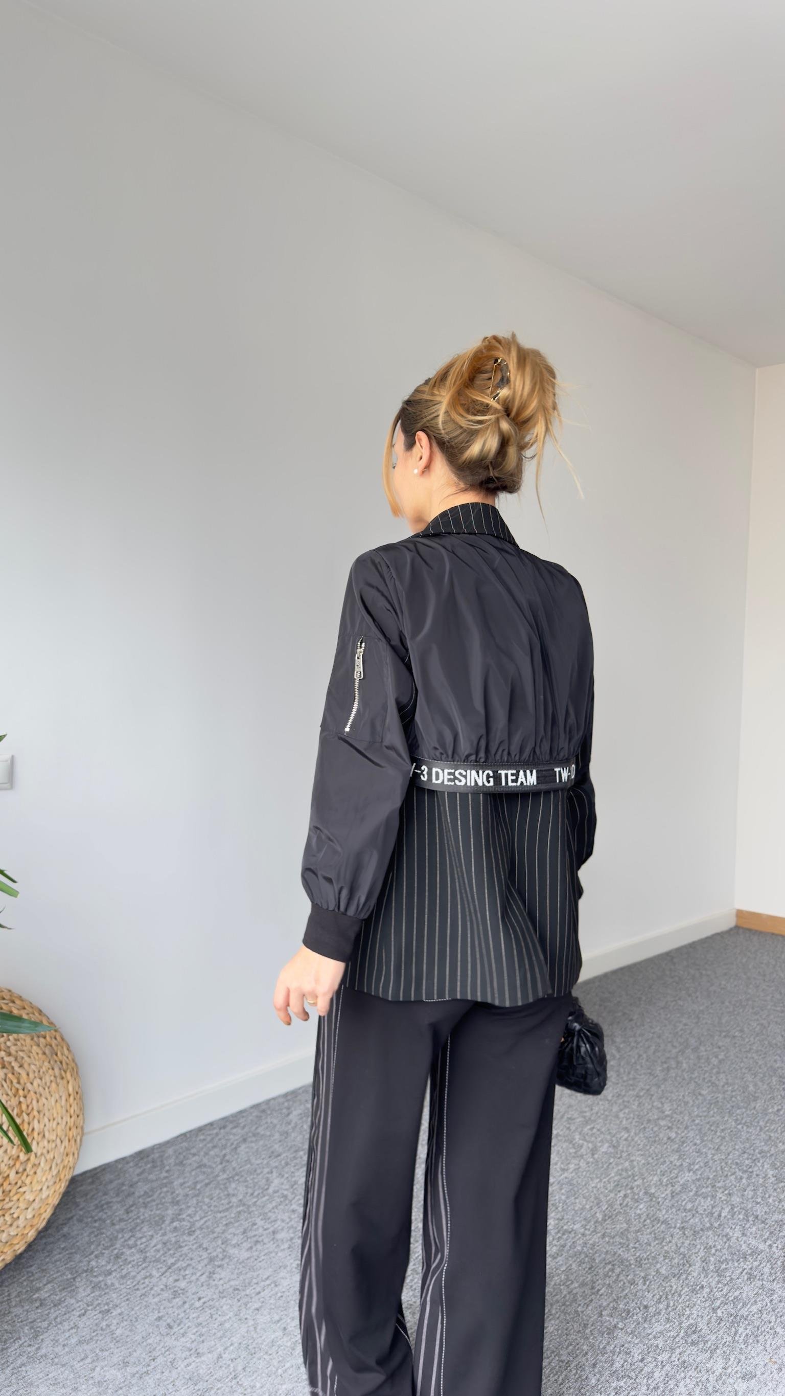 Que Paraşüt Detaylı Tasarım Blazer Ceket