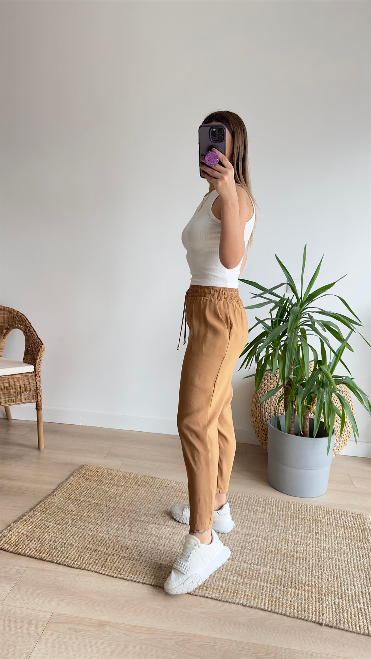Camel Tensel Pantolon