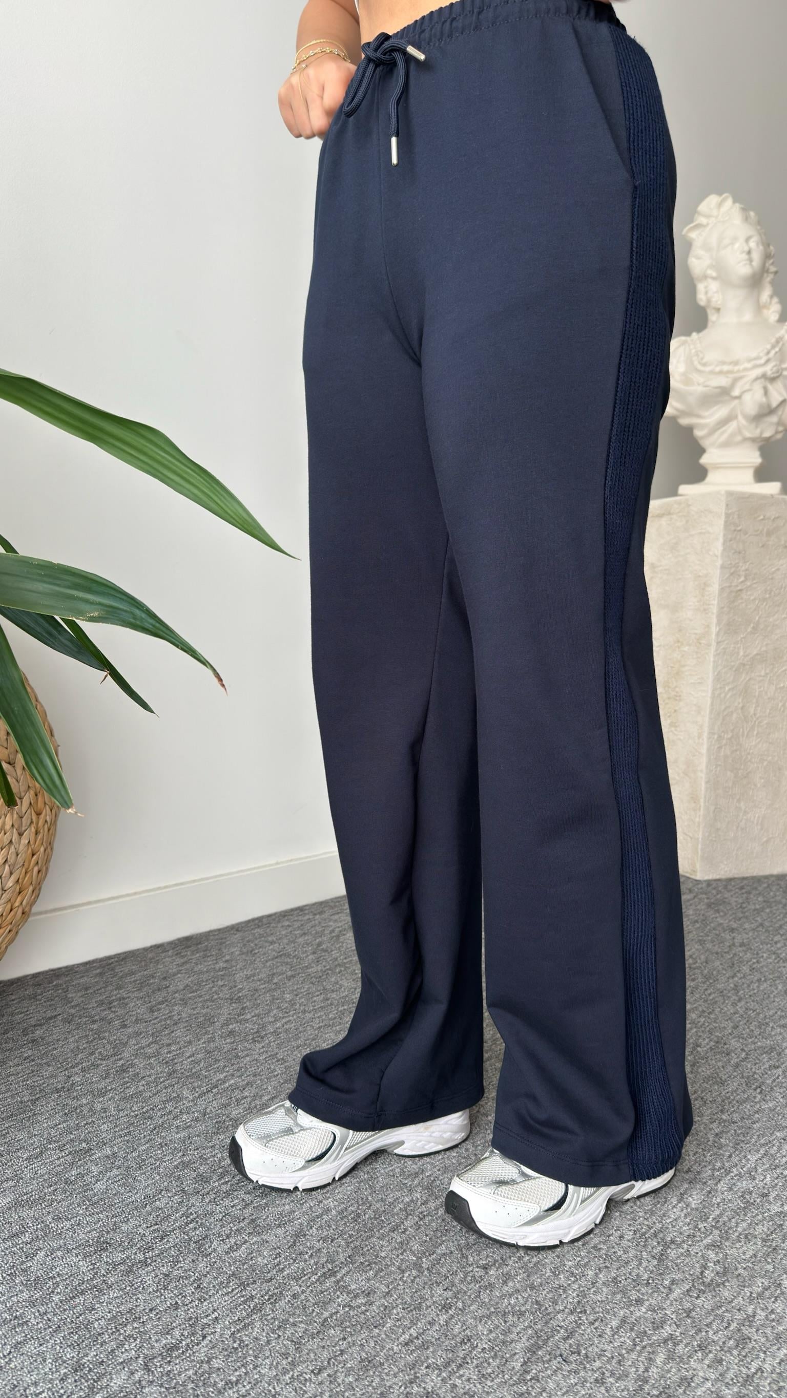 Tws Model Triko Garnili Hırka Pantolon Takım
