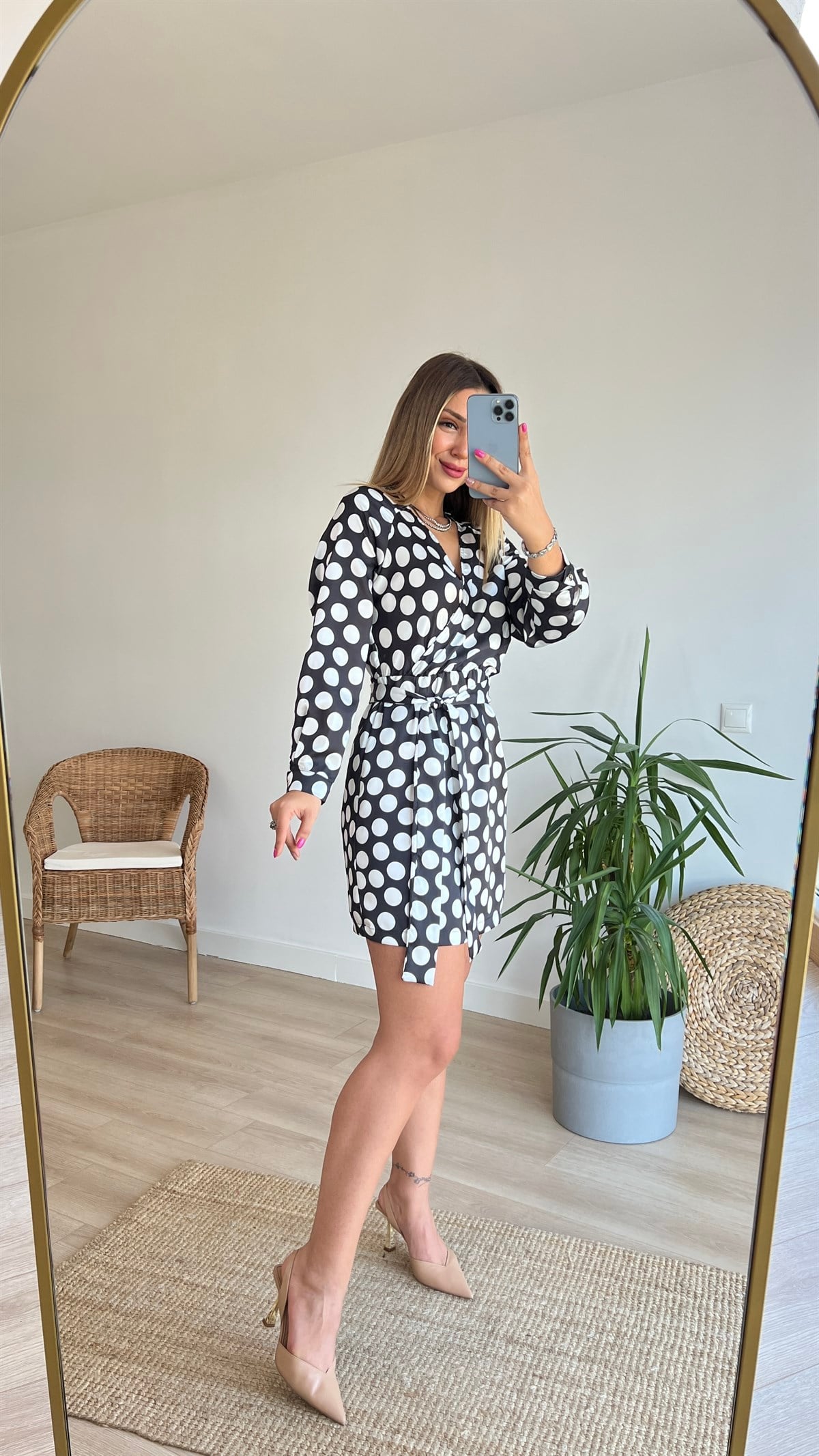 Marka Model Puantiyeli Elbise 