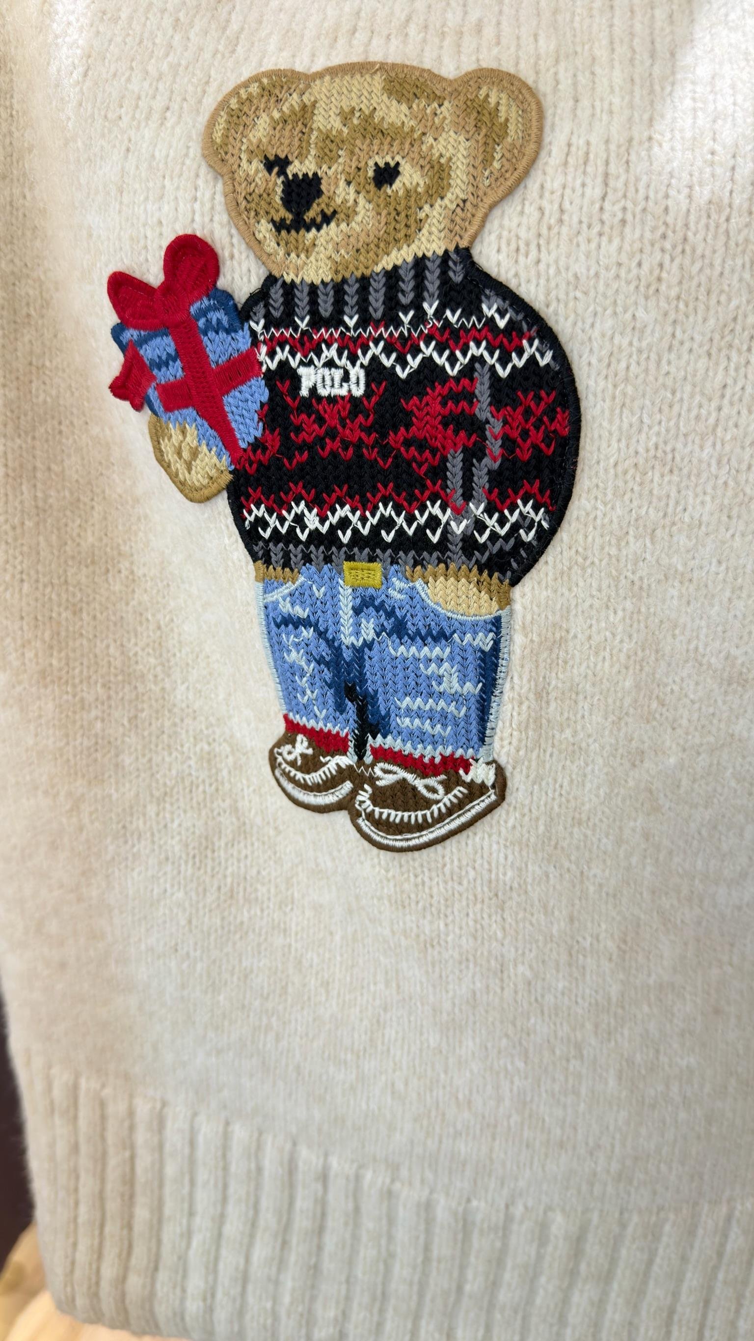 Bej Teddy Triko Kazak