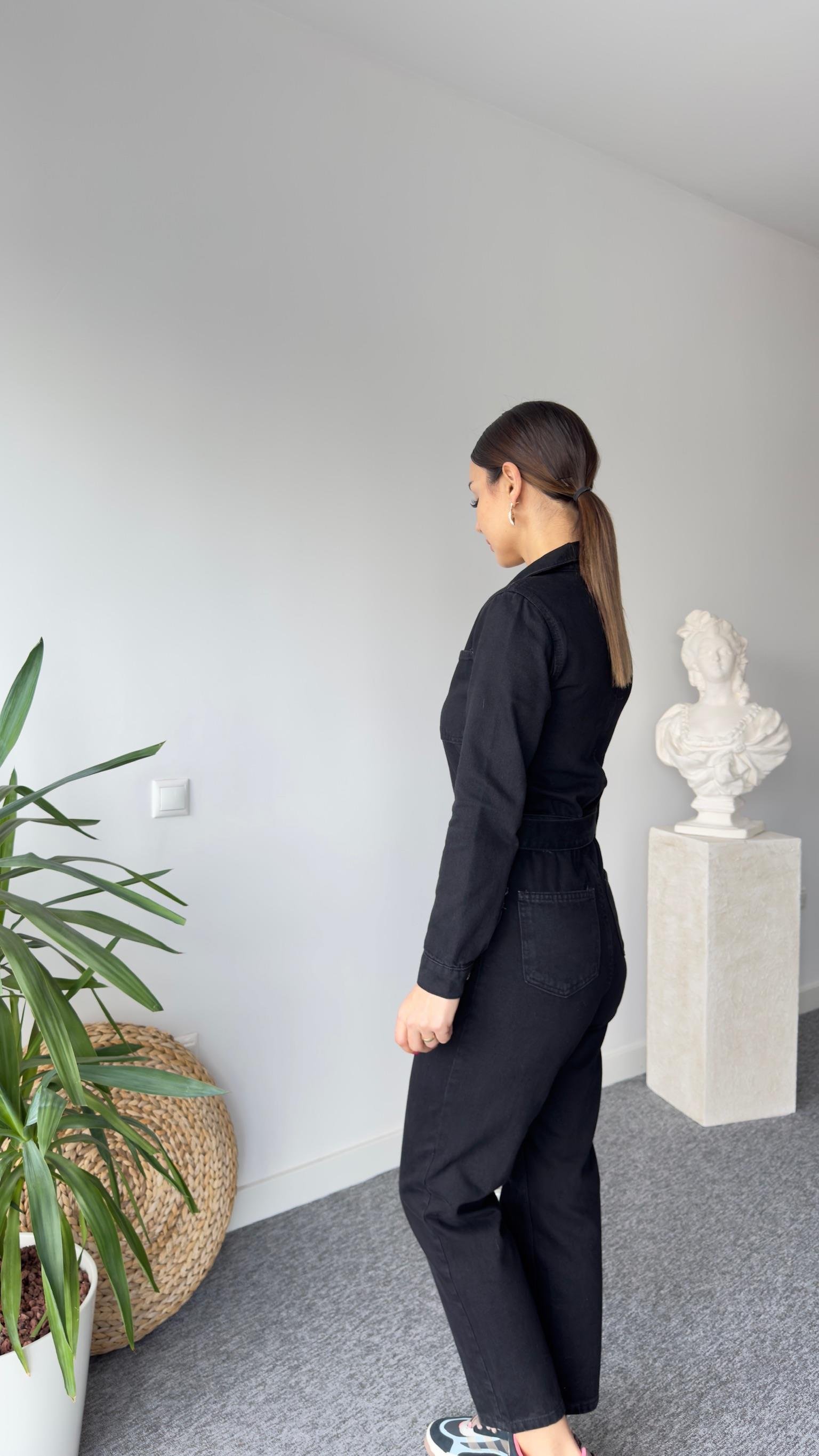 Füme Uzun Kol Kemerli Kot Tulum