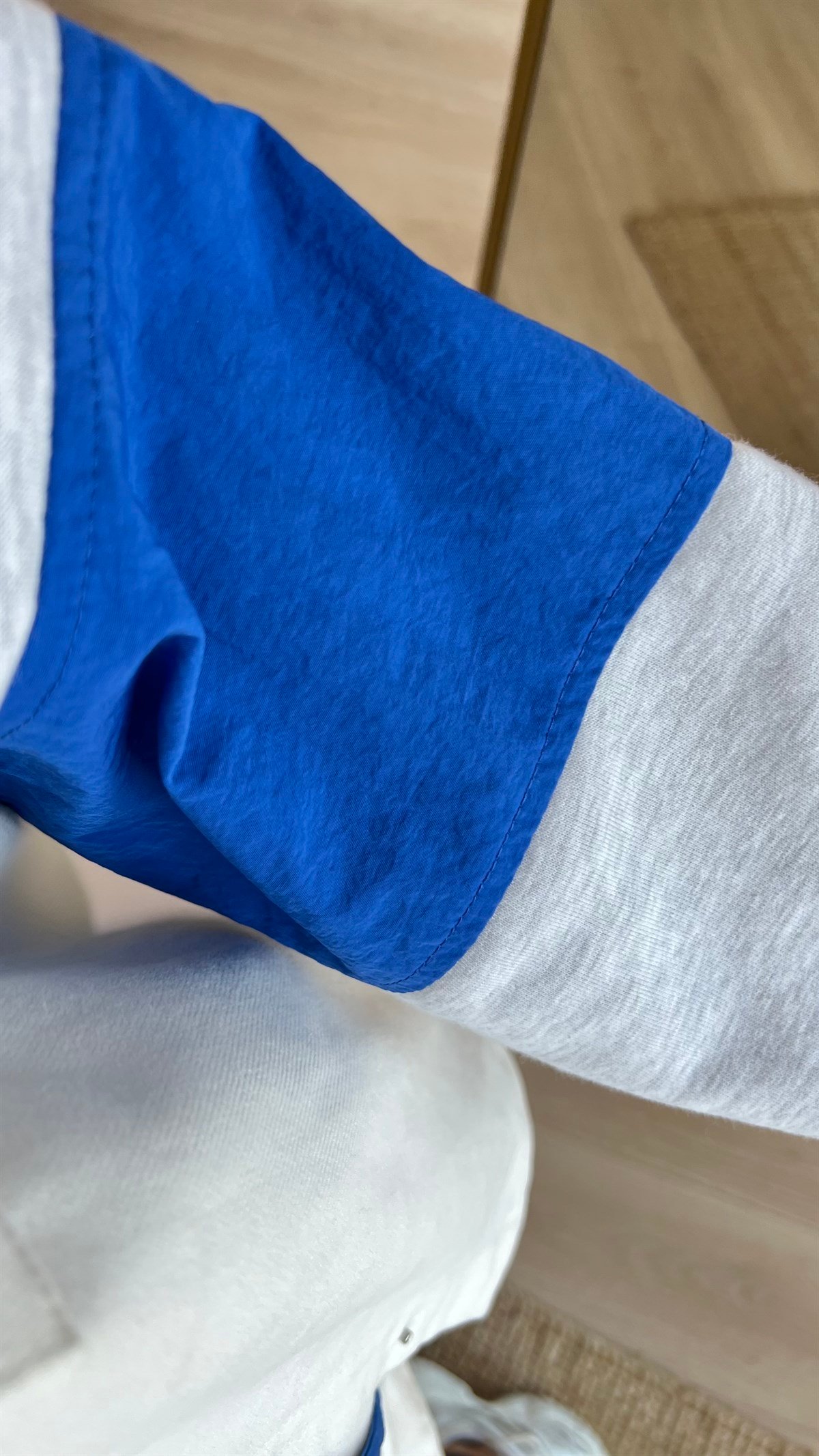 Twist Model Penye Detaylı Gömlek Ceket