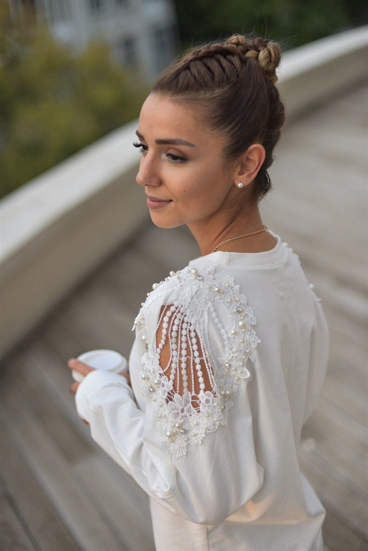İncili Sweatshirt
