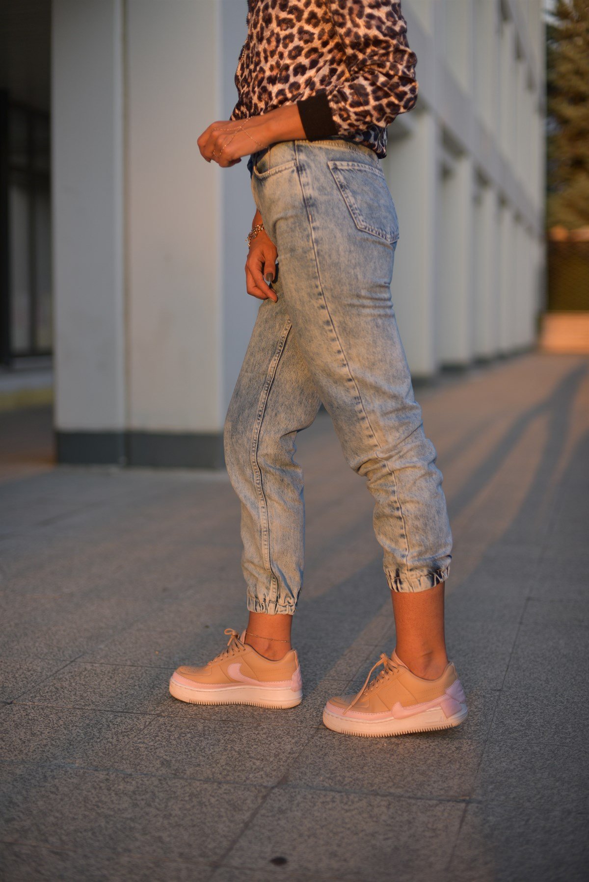 Lastikli Mom Jean
