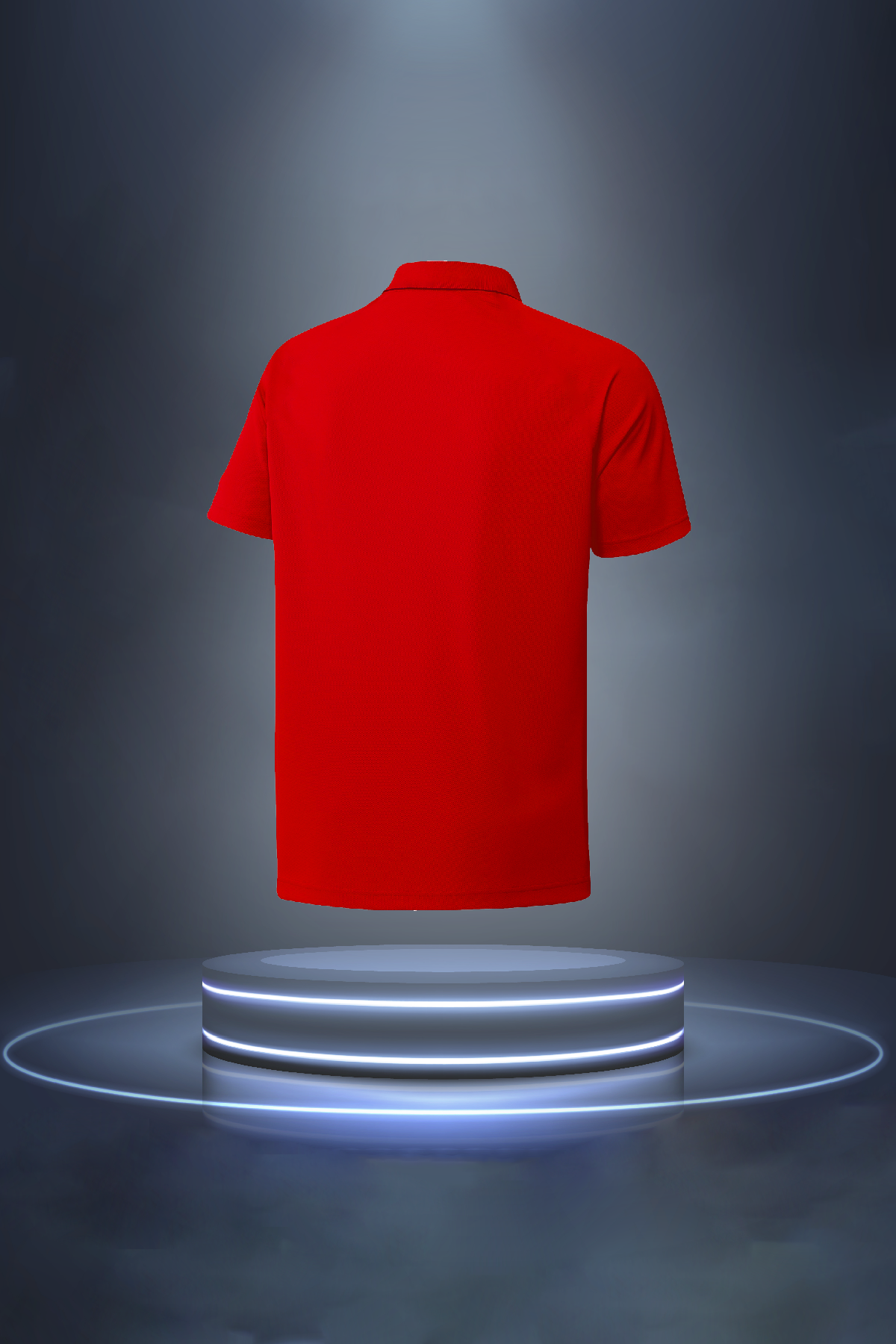 Büyük Beden Erkek Kırmızı Vision Pro Kumaş Şık Rahat Konforlu Tshirt   4XL-10XL